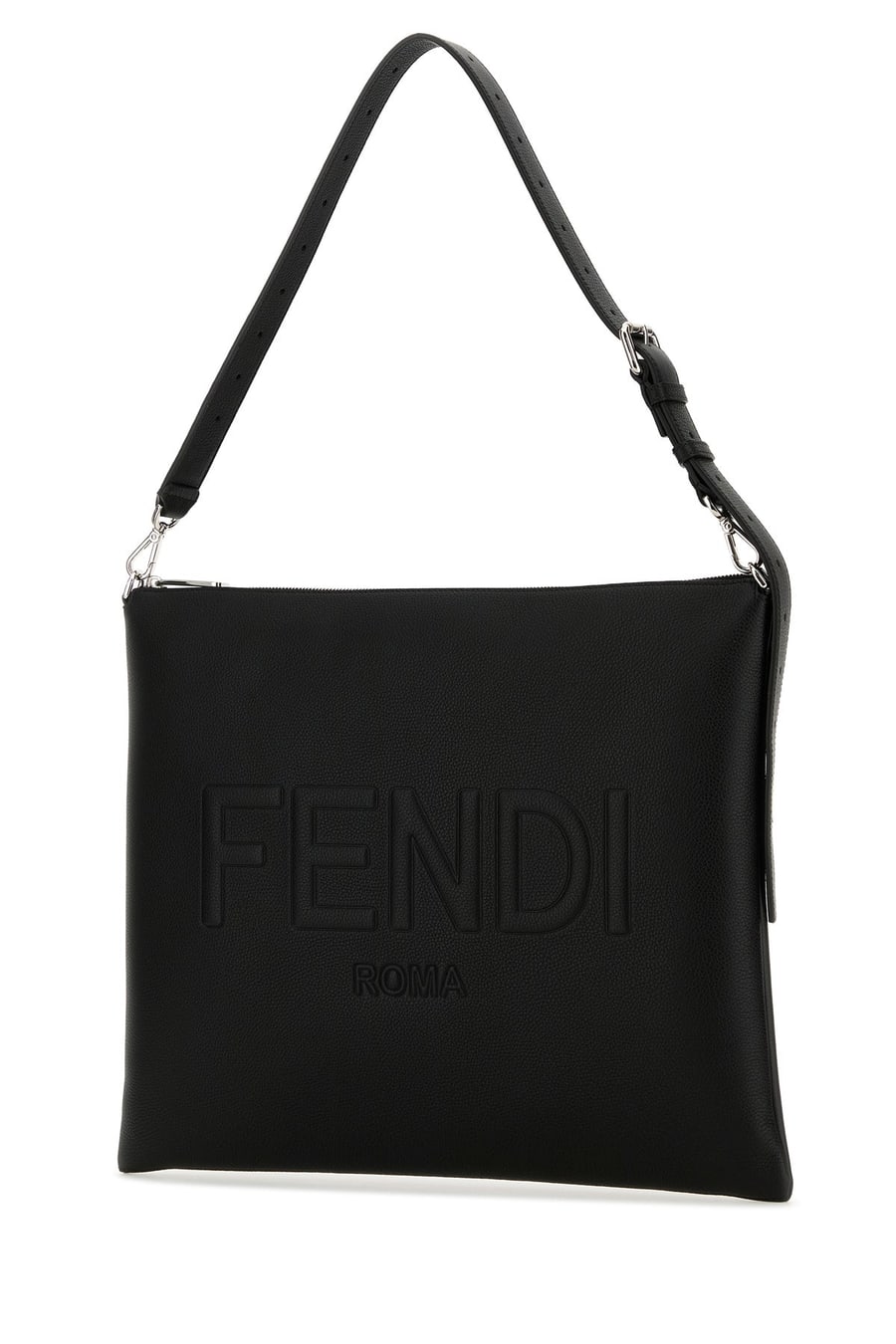 Fendi Borsa a spalla Fendi After Fendi Roma in pelle nera, view 2