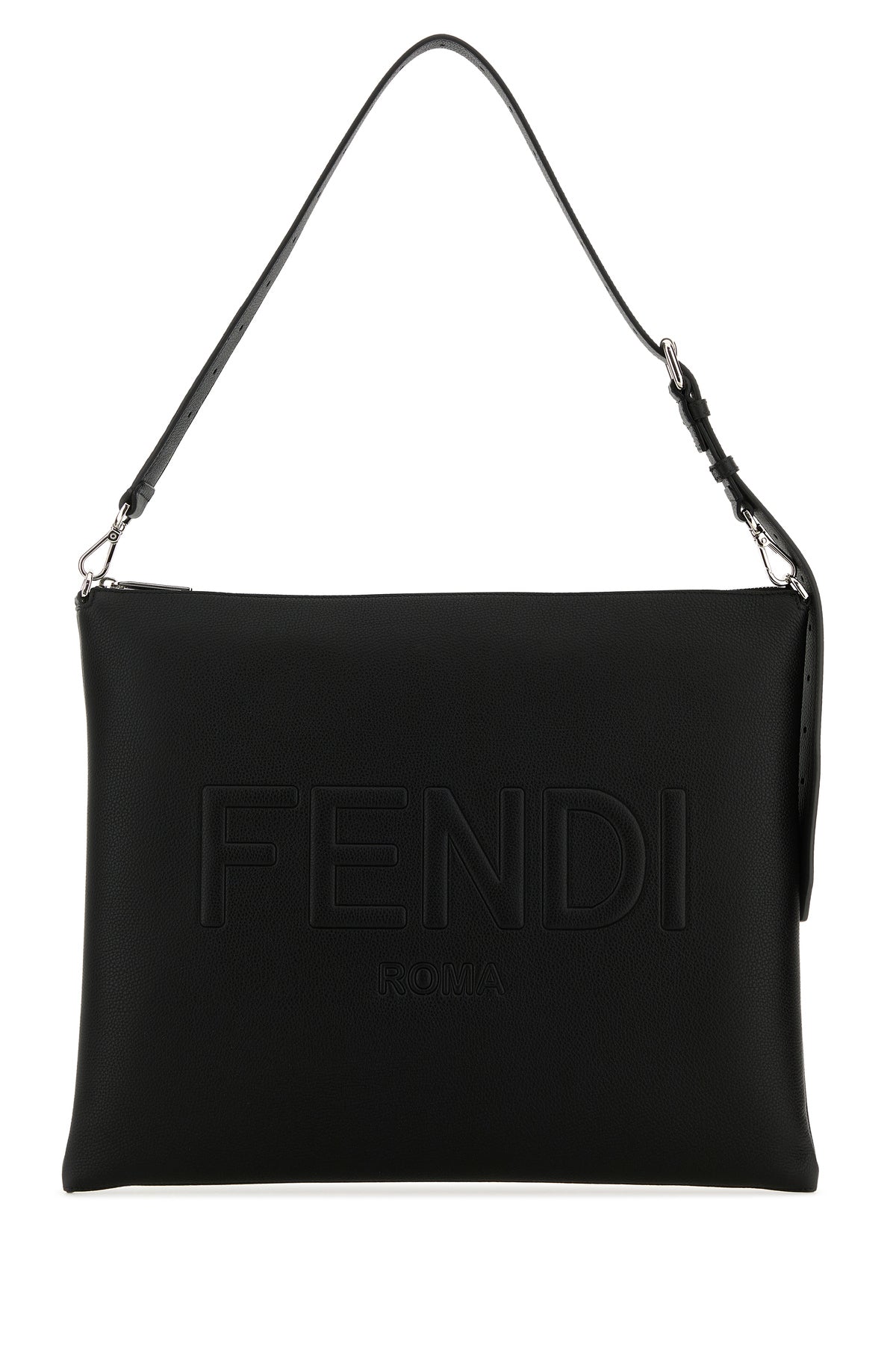 Fendi Borsa a spalla Fendi After Fendi Roma in pelle nera