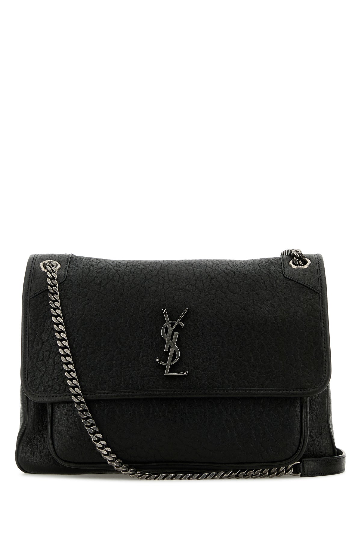 Saint Laurent Borsa Niki grande in pelle nera
