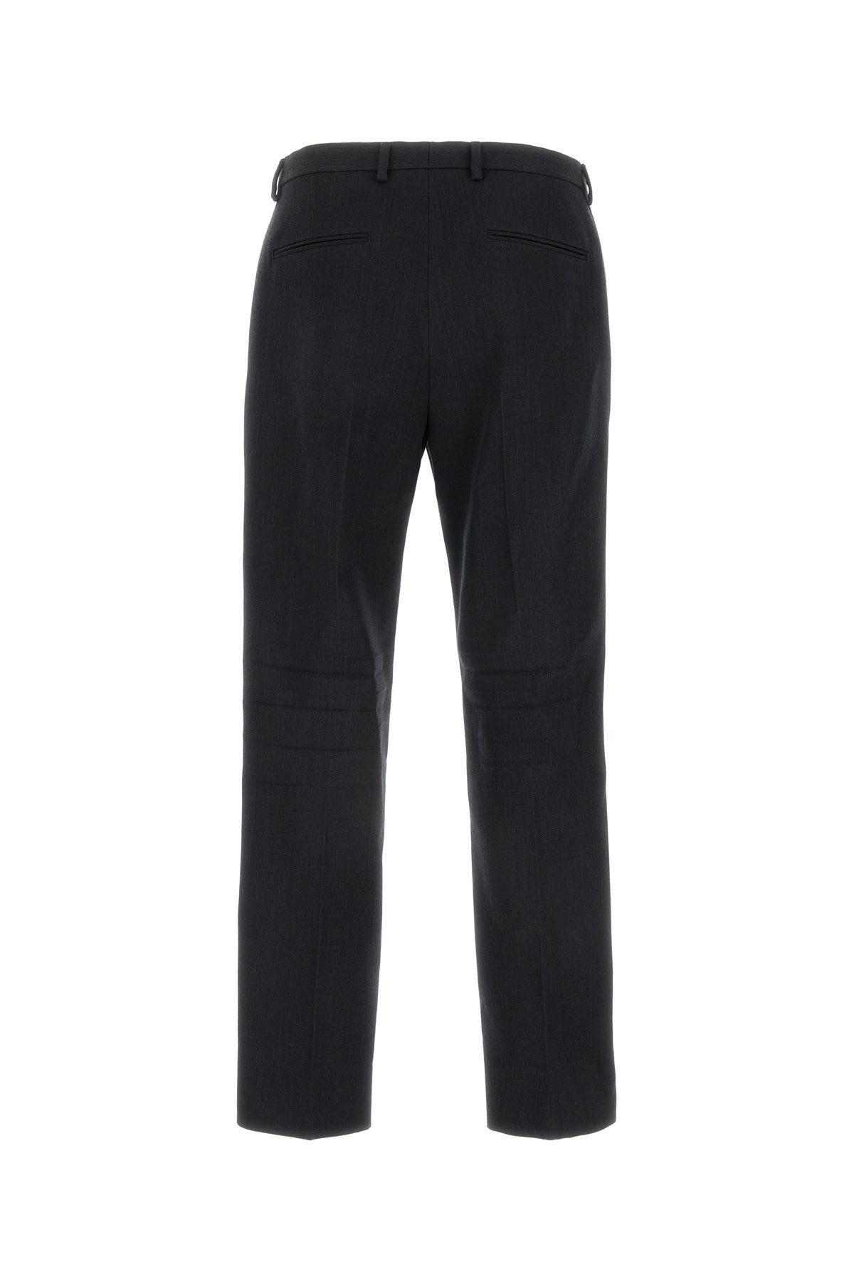 Gucci Pantalone in lana antracite, view 2