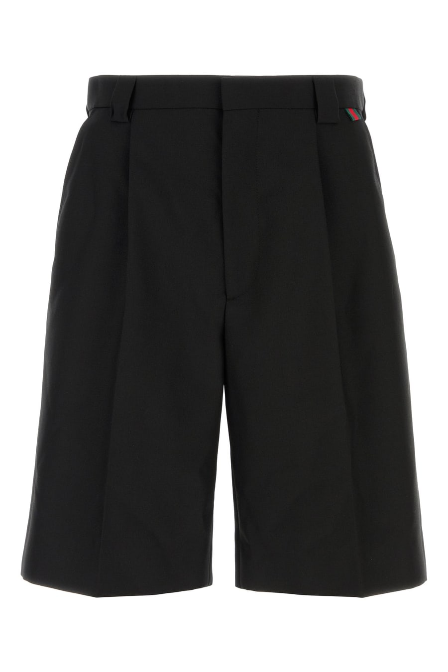 Gucci Bermuda in twill nero