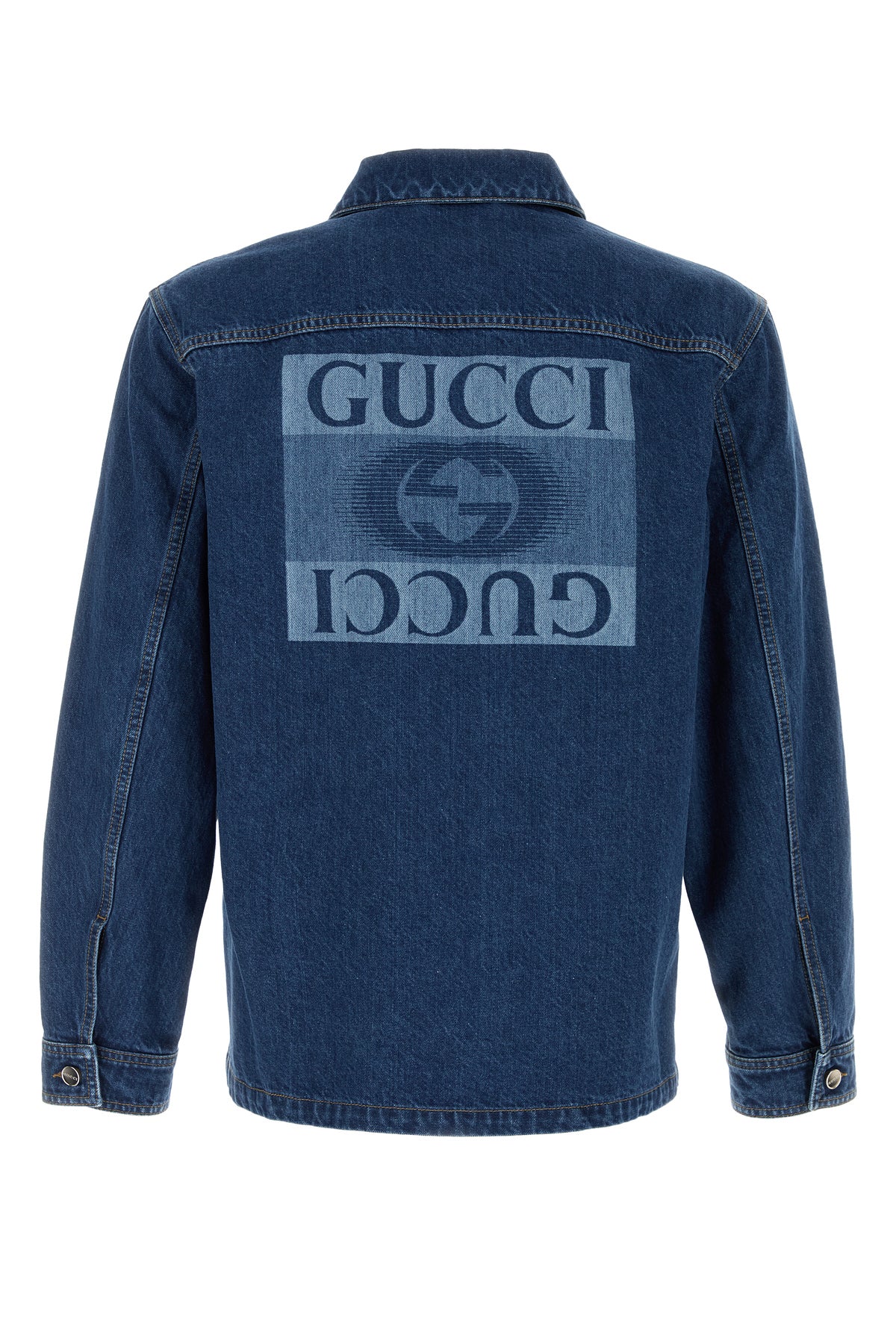 Gucci Giubbino in denim, view 2