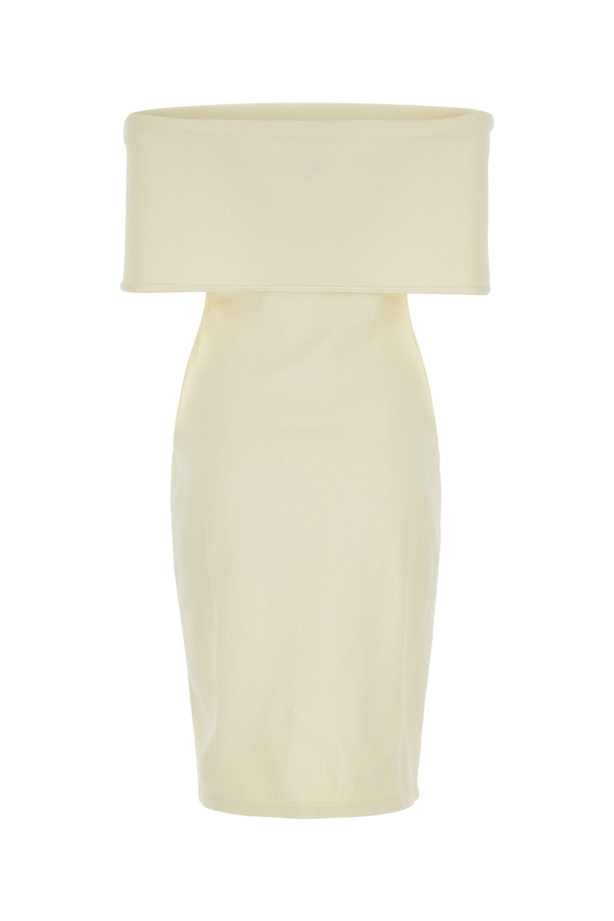 Bottega Veneta Abito in nylon tecnico crema, view 2