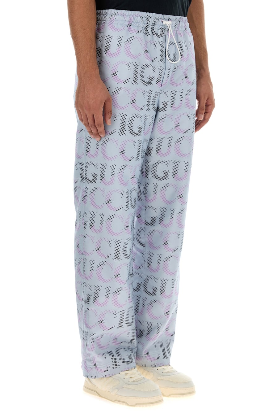 Gucci Pantalone in poliestere stampato, view 3