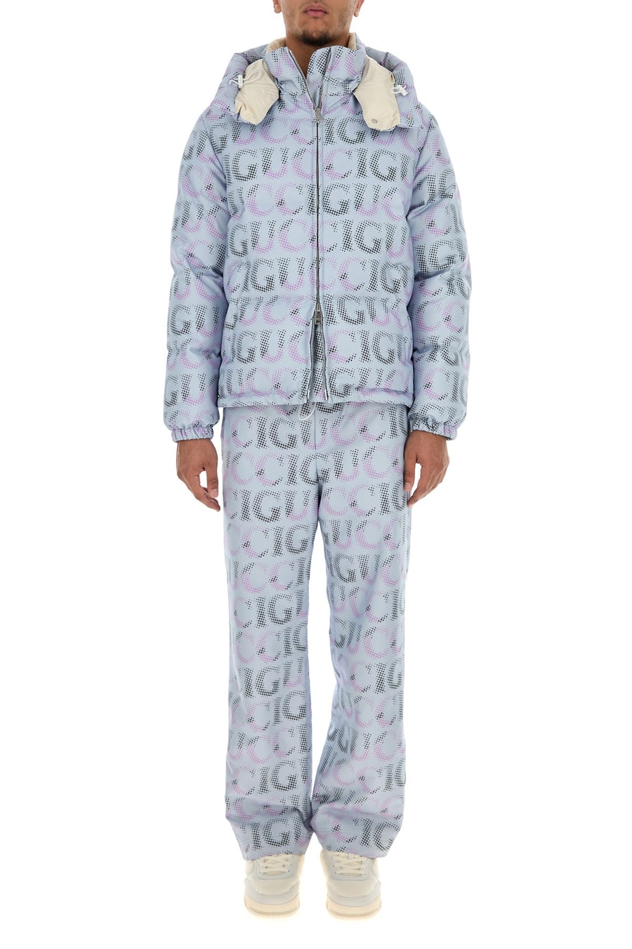 Gucci Pantalone in poliestere stampato, view 6