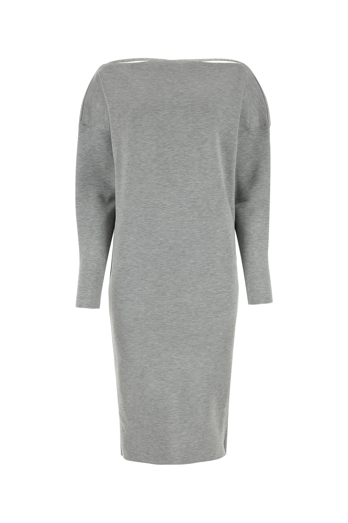 Gucci Abito in misto lana stretch grigia