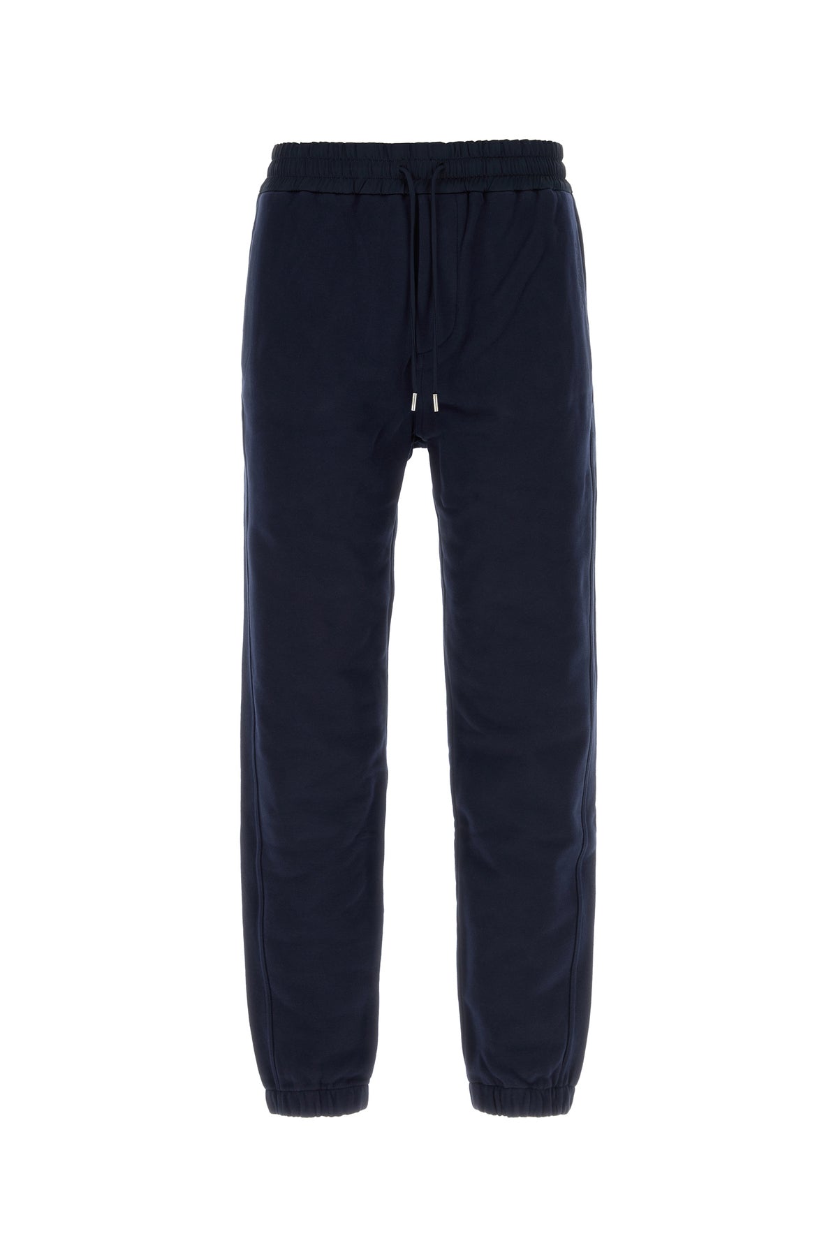 Saint Laurent Pantalone jogging in cotone blu scuro