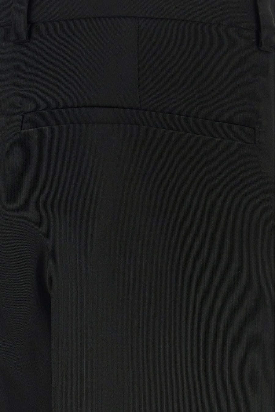 Saint Laurent Pantalone in faille nero, view 5