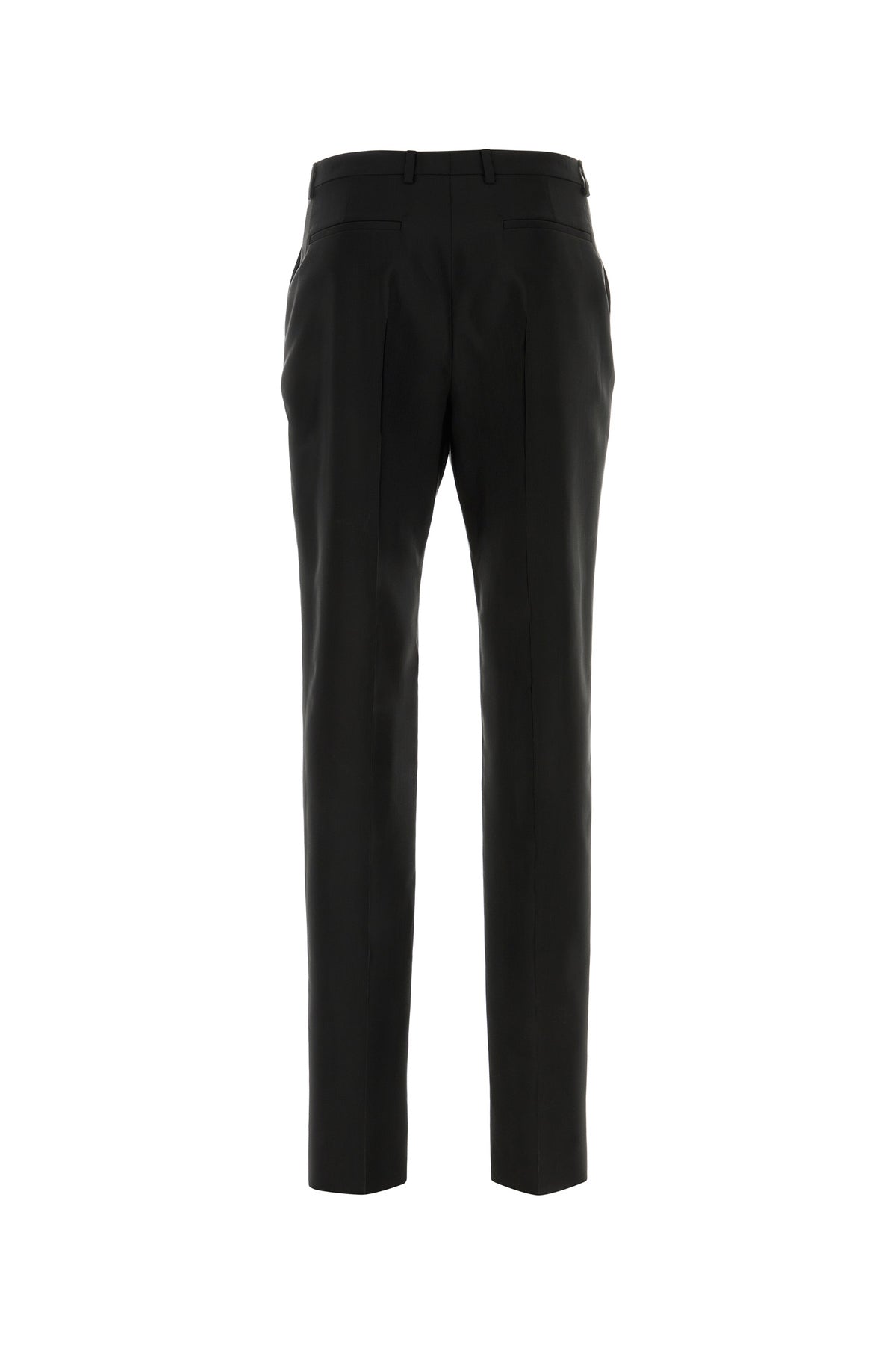 Saint Laurent Pantalone in faille nero, view 2