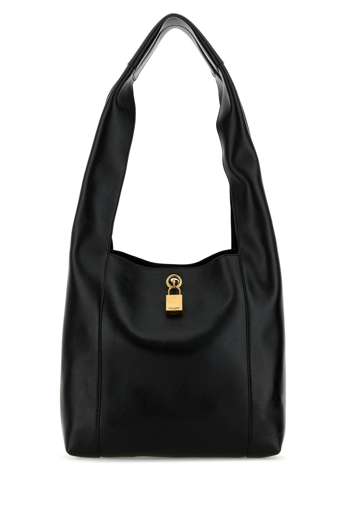 Saint Laurent Borsa shopping Tanger in pelle nera