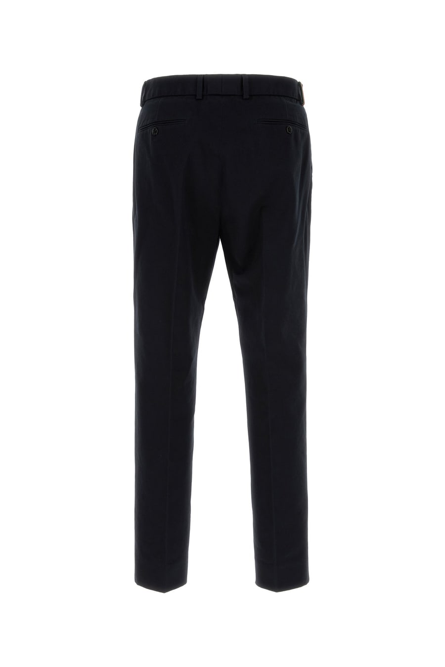 Gucci Pantalone chino in drill nero, view 2
