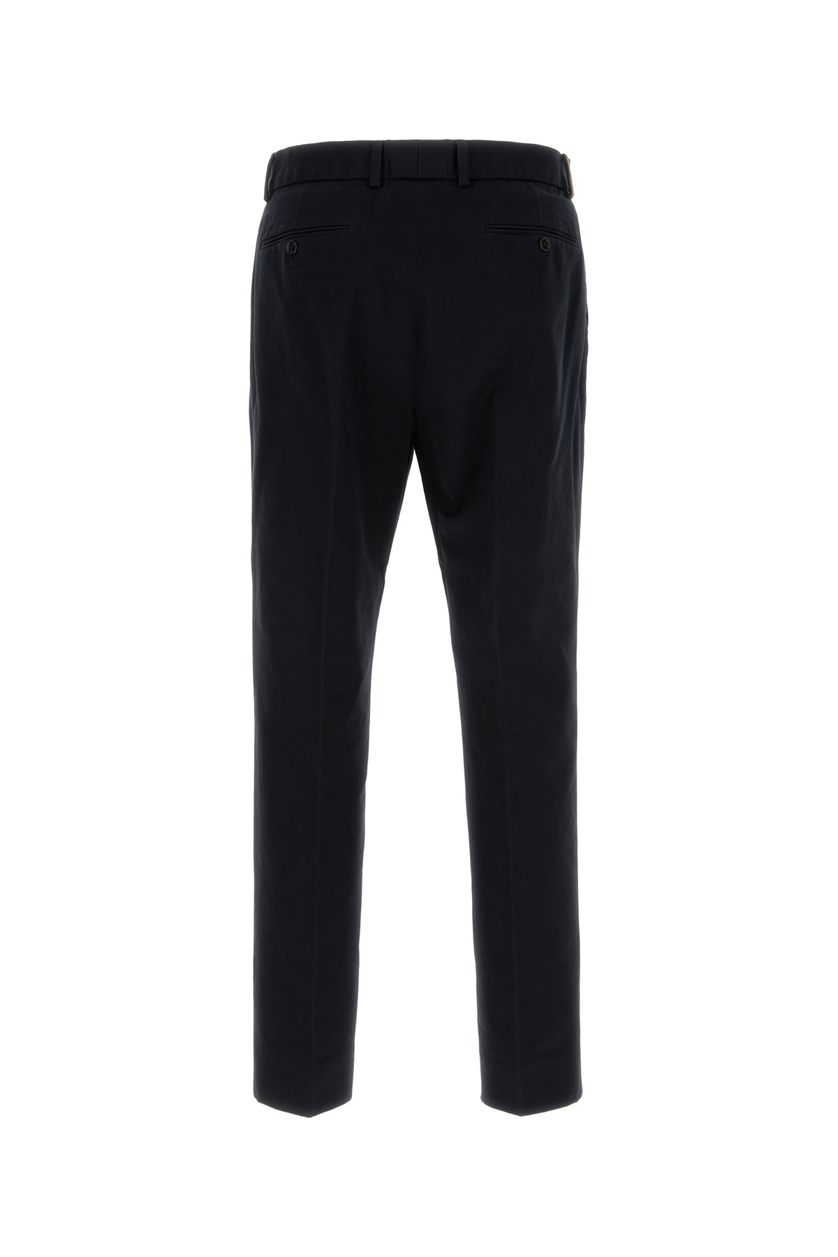 Gucci Pantalone chino in drill nero, view 2