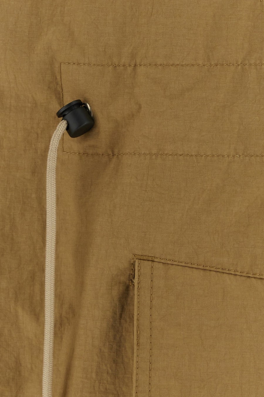 Gucci Giubbino in nylon biscotto, view 3
