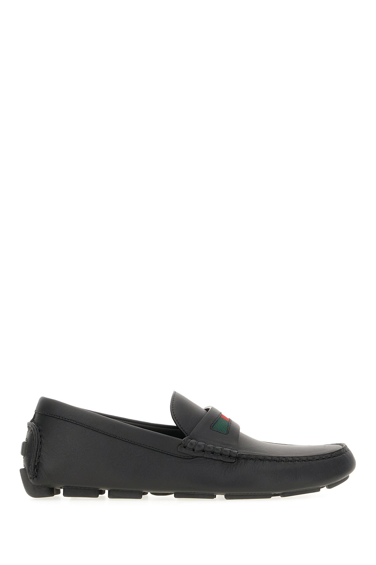 Gucci Mocassini Driver in pelle nera