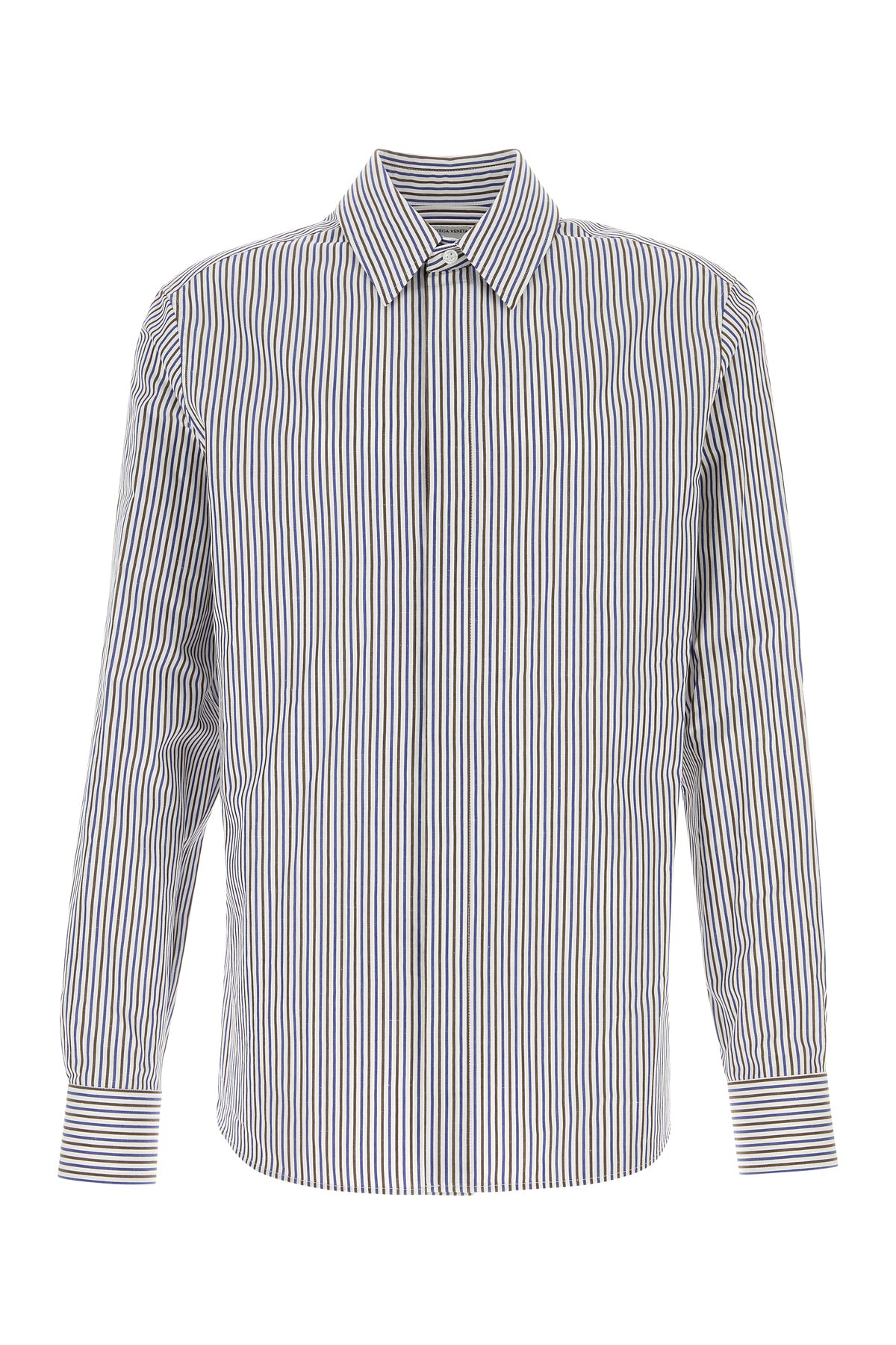 Bottega Veneta Camicia in misto cotone ricamato