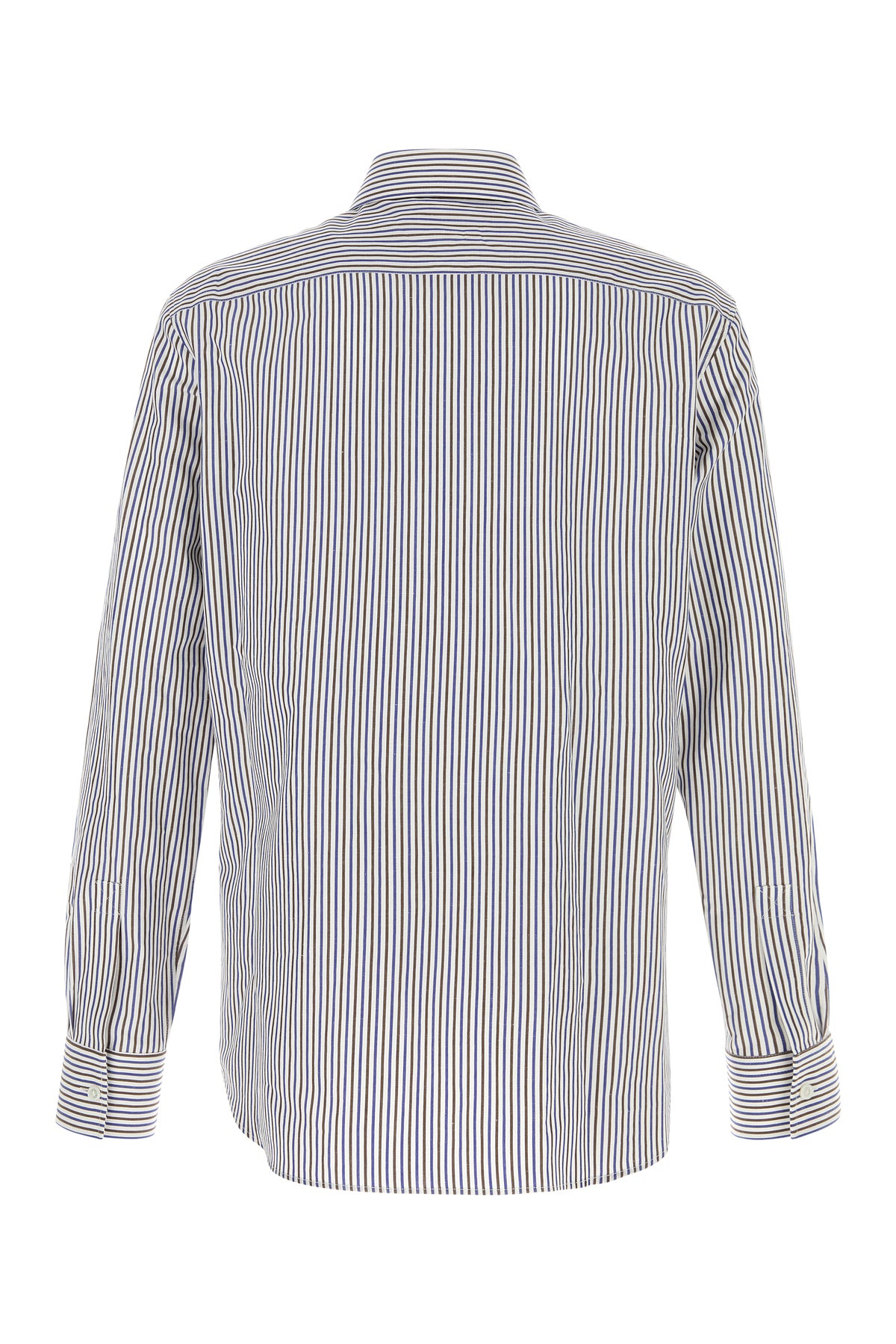Bottega Veneta Camicia in misto cotone ricamato, view 2