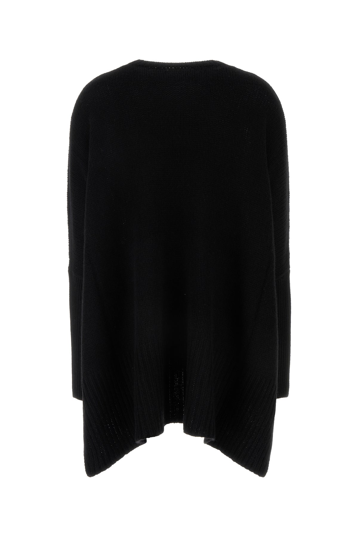 CO Maglione oversize in cashmere nero, view 2