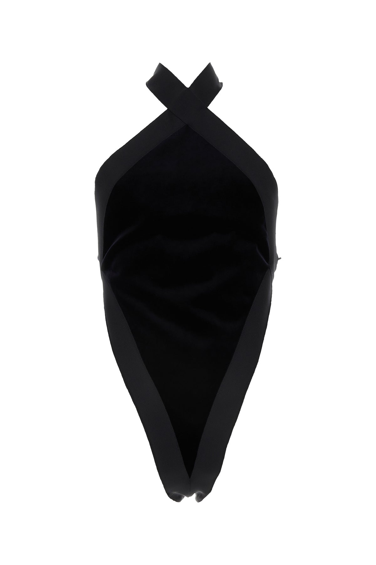 Saint Laurent Body in velluto nero
