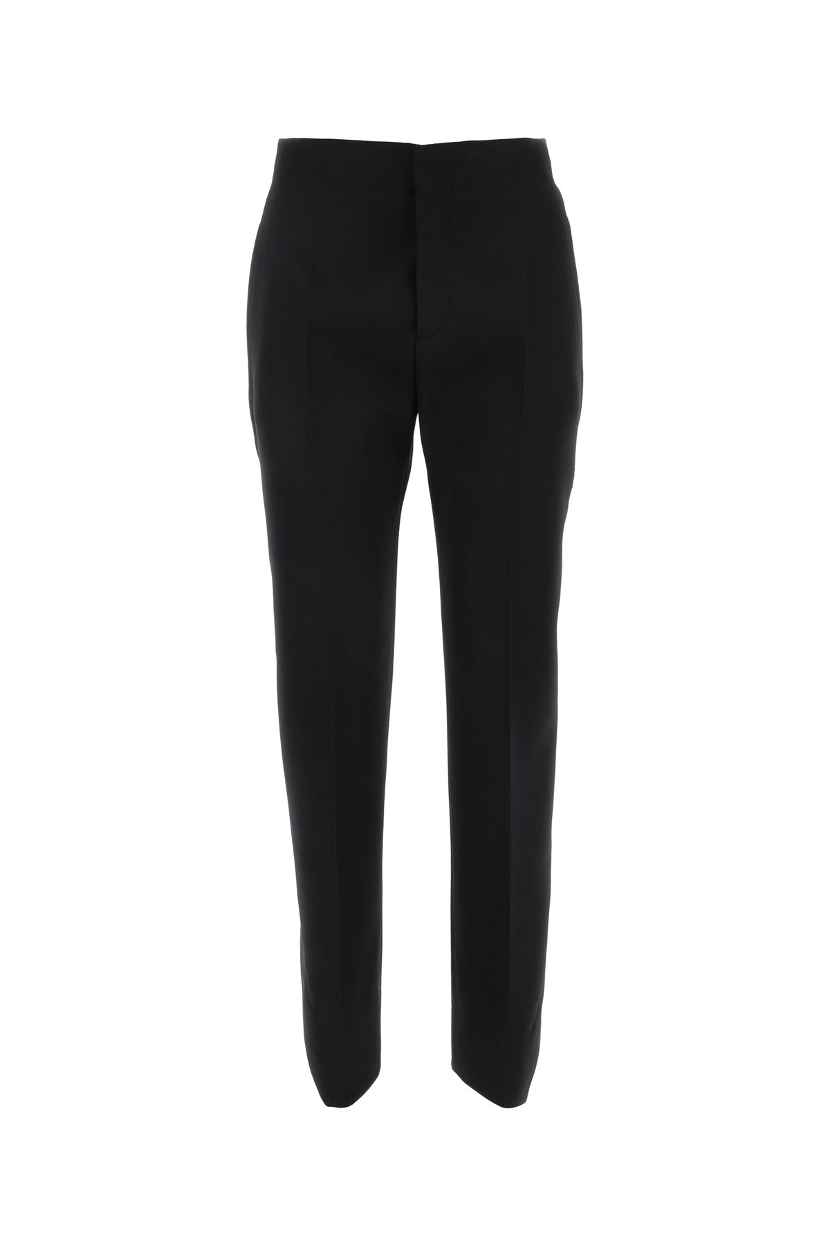 Bottega Veneta Pantalone in lana nera