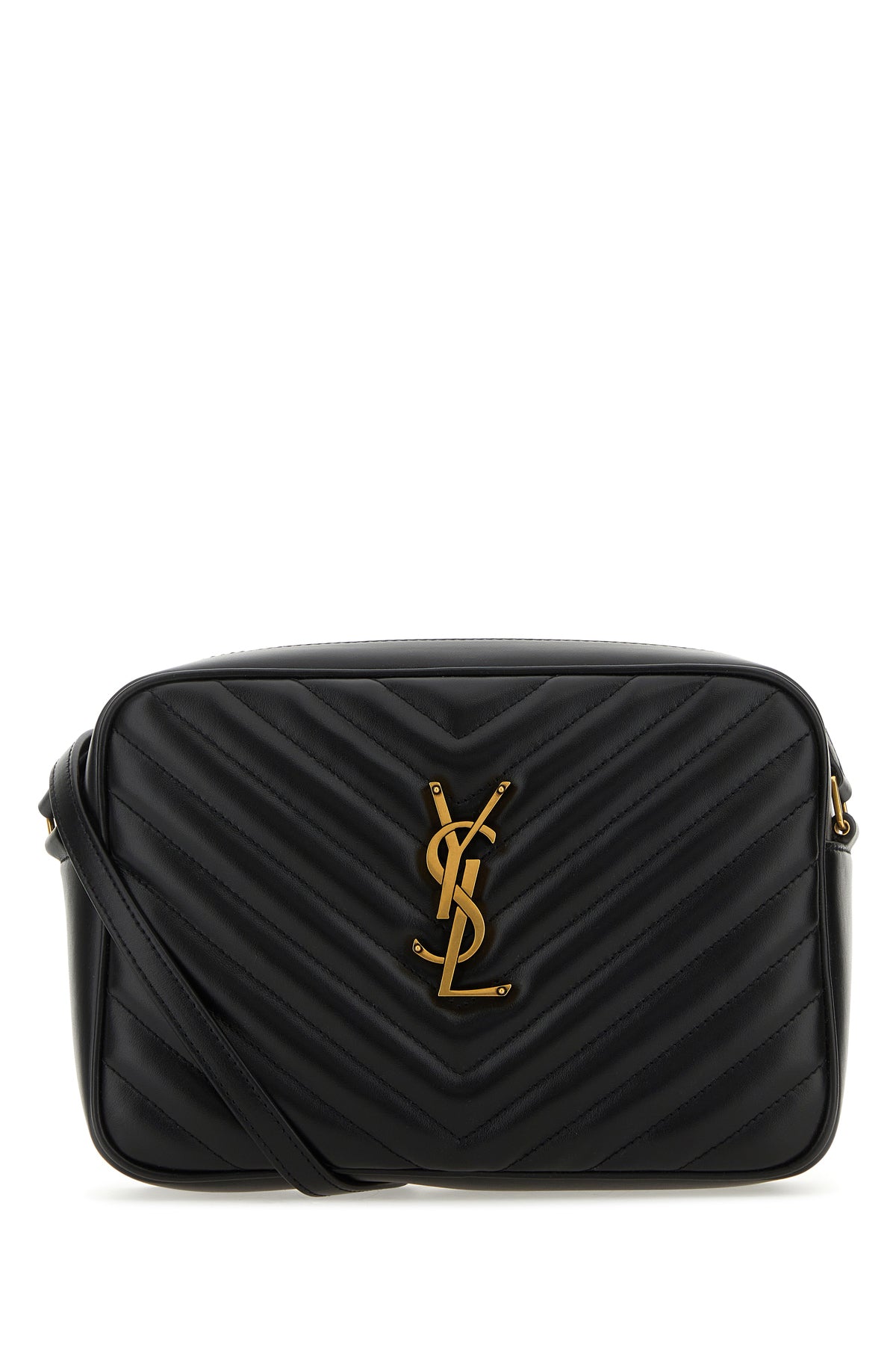 Saint Laurent Borsa a tracolla in pelle nera