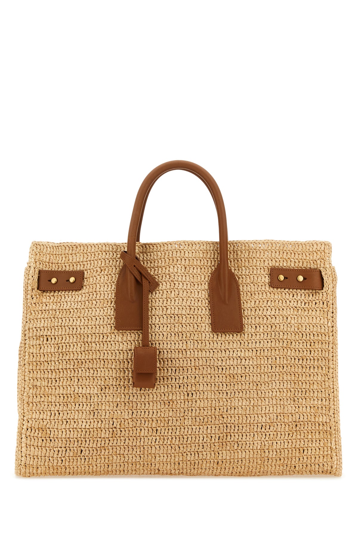 Saint Laurent Borsa shopping Sac De Jour media in rafia