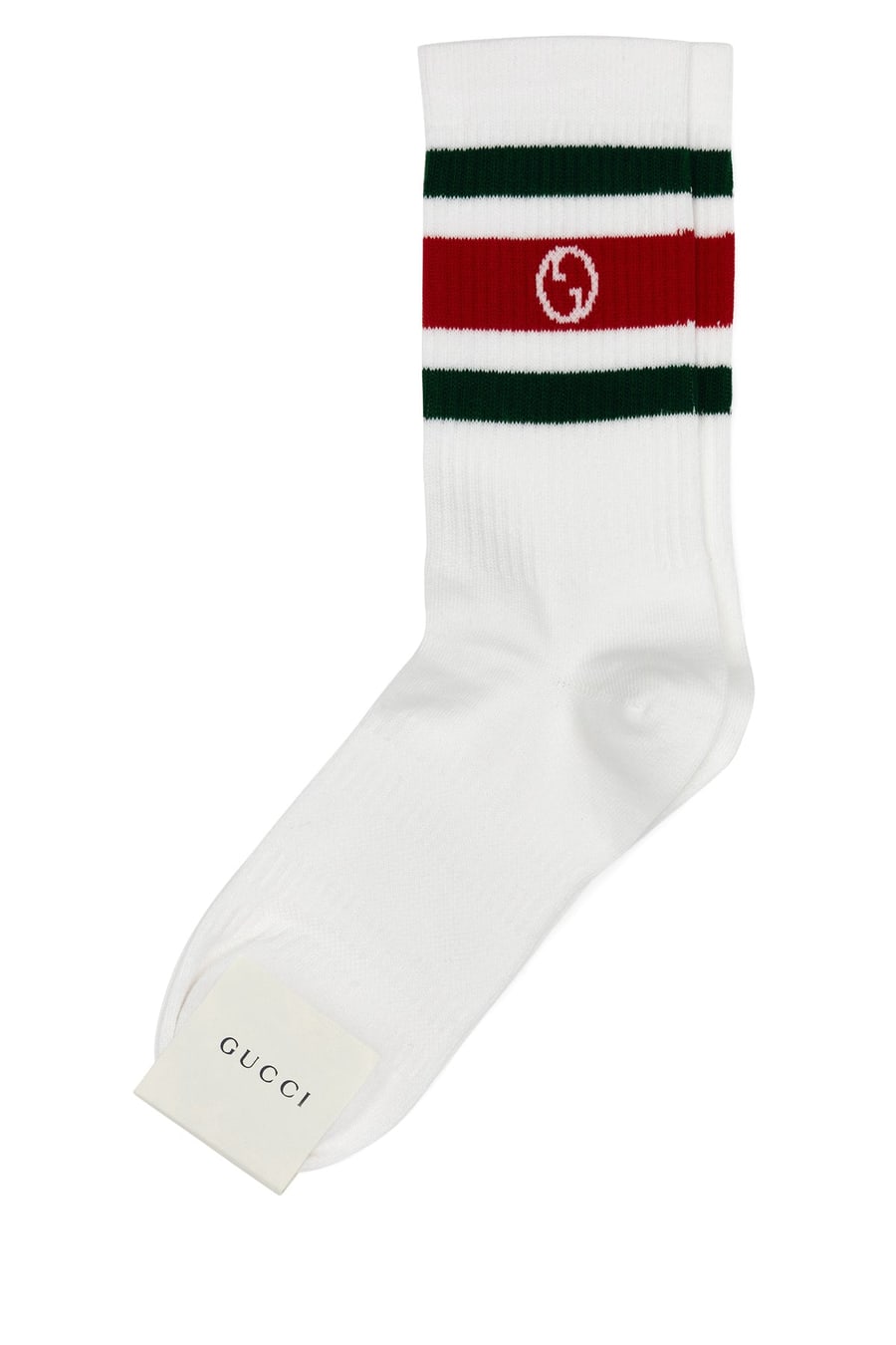Gucci Calze in misto cotone stretch bianco