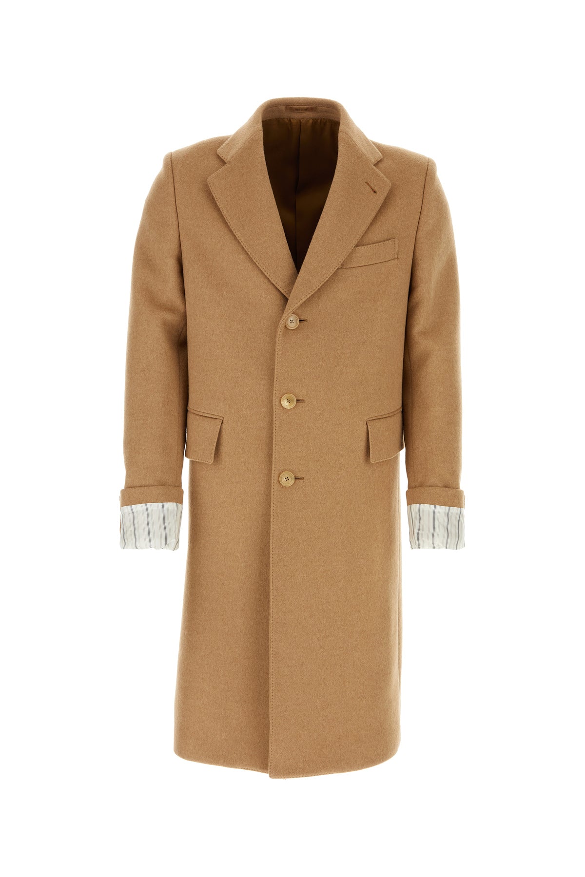 Gucci Cappotto in lana cammello