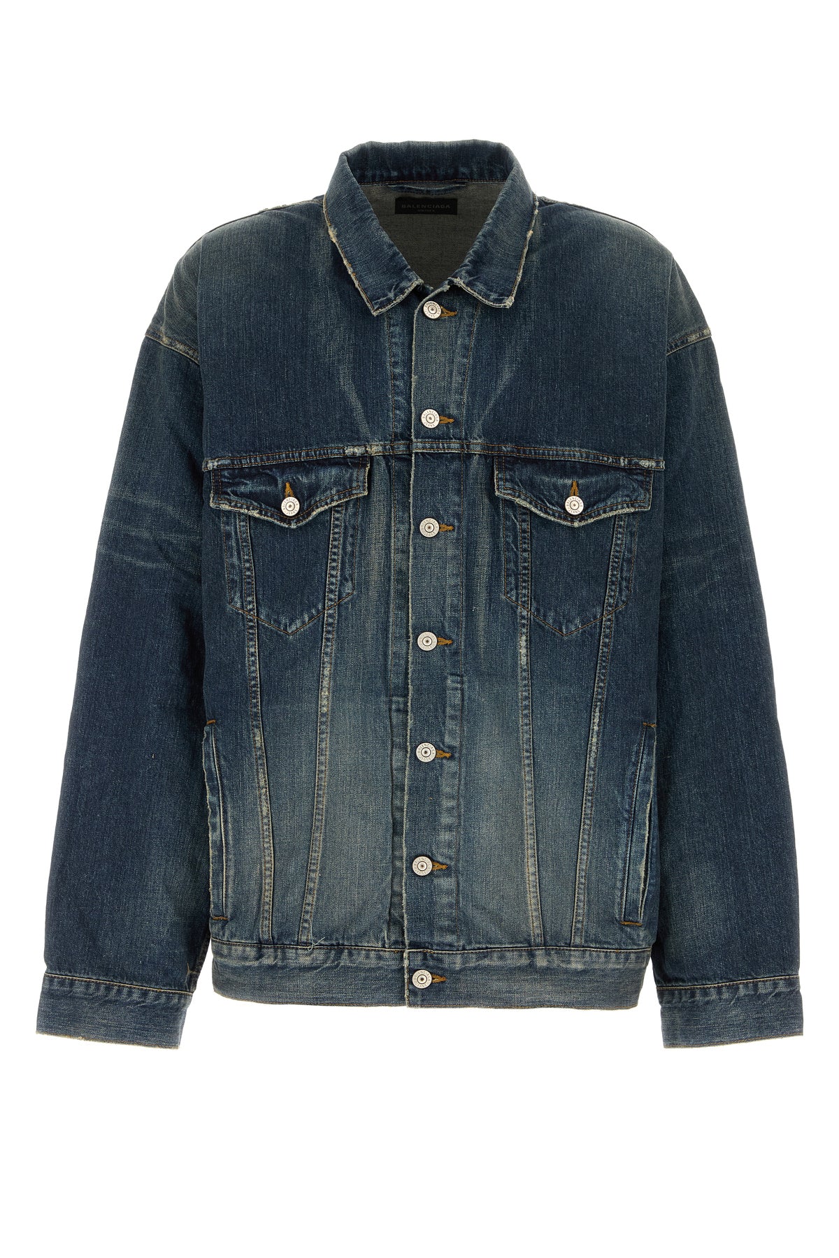 Balenciaga Giubbino oversize in denim