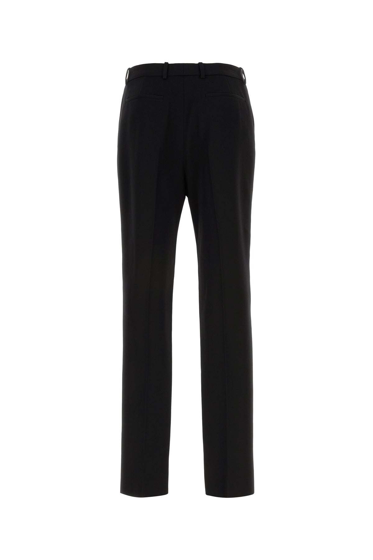 Saint Laurent Pantalone in lana nera, view 2