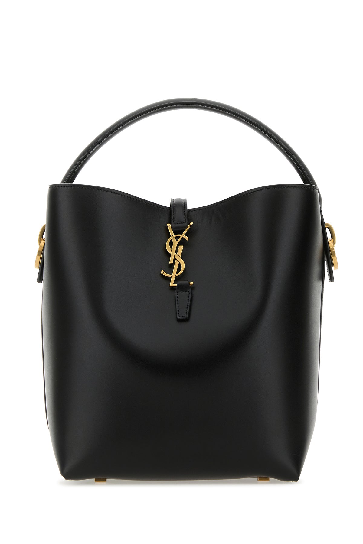 Saint Laurent Borsa a secchiello Le 37 in pelle nera