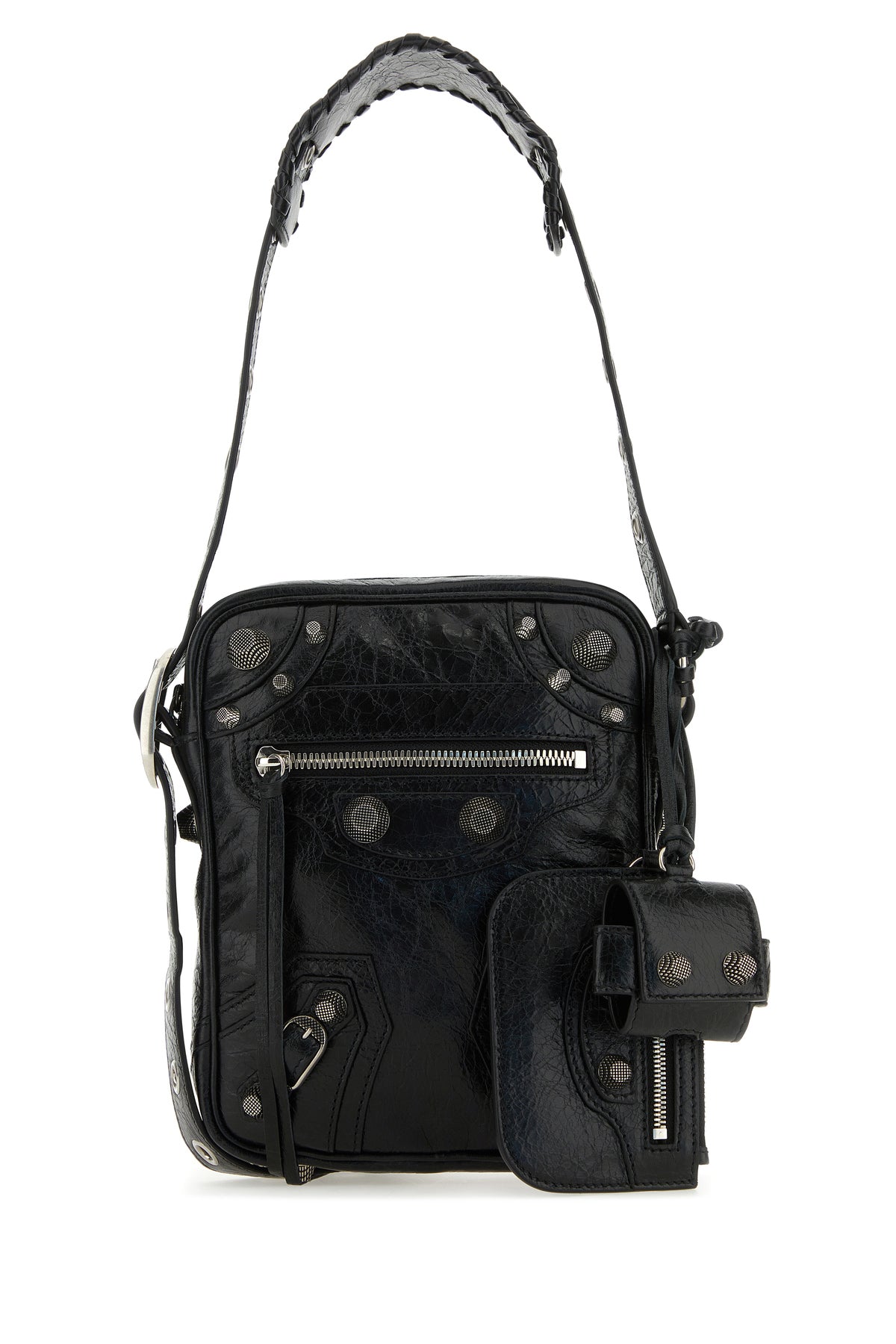 Balenciaga Borsa a tracolla Le Cagole Men in pelle nera