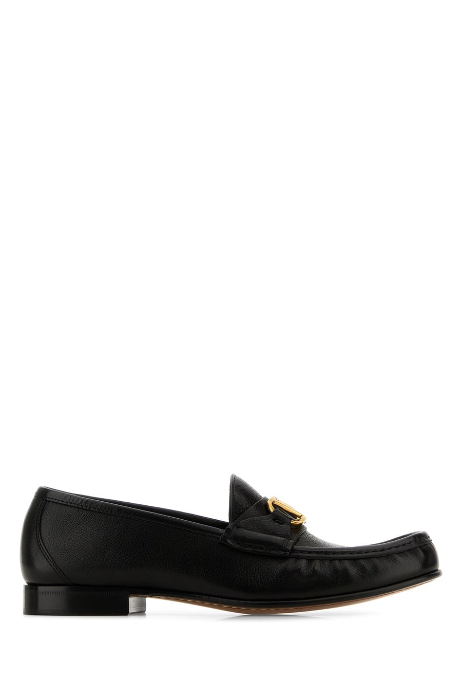 Valentino Garavani Mocassini VLogo in pelle nera