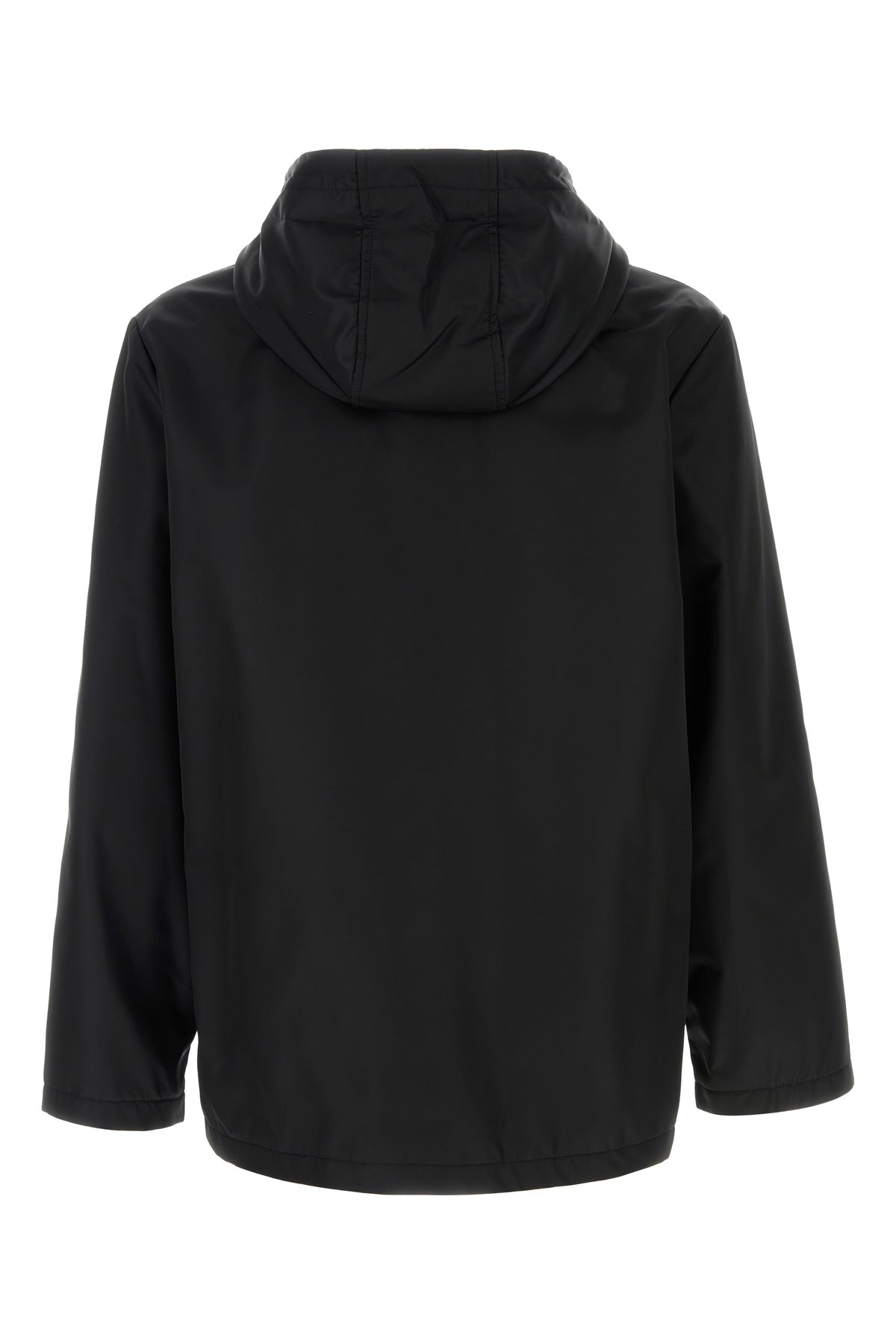 Valentino Garavani Giacca a vento in nylon nero, view 2