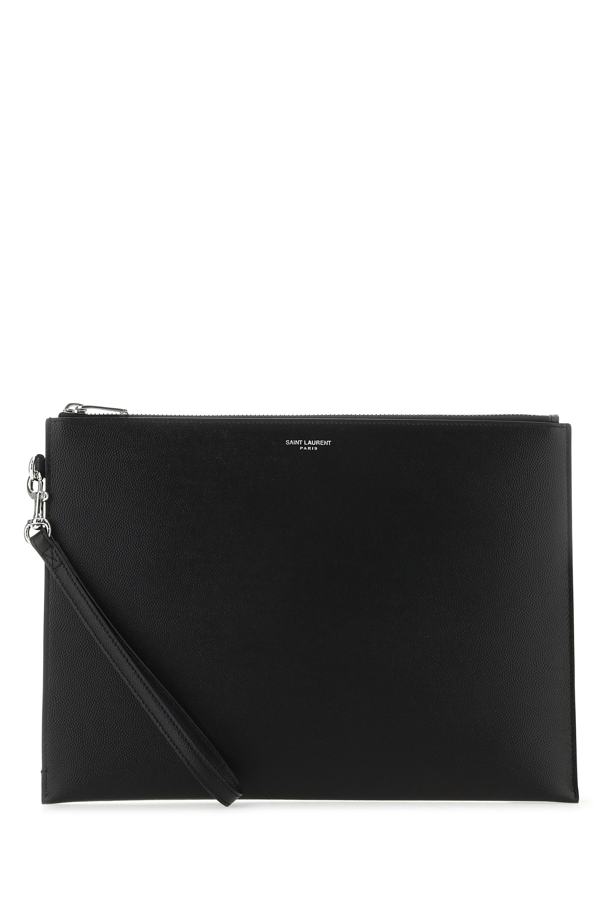 Saint Laurent Busta in pelle nera