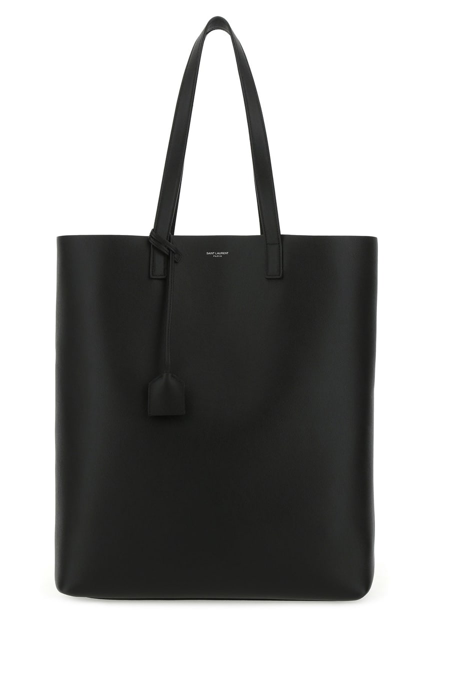 Saint Laurent Borsa shopping Bold in pelle nera