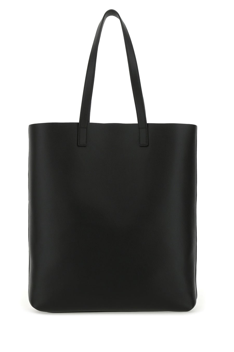 Saint Laurent Borsa shopping Bold in pelle nera, view 3
