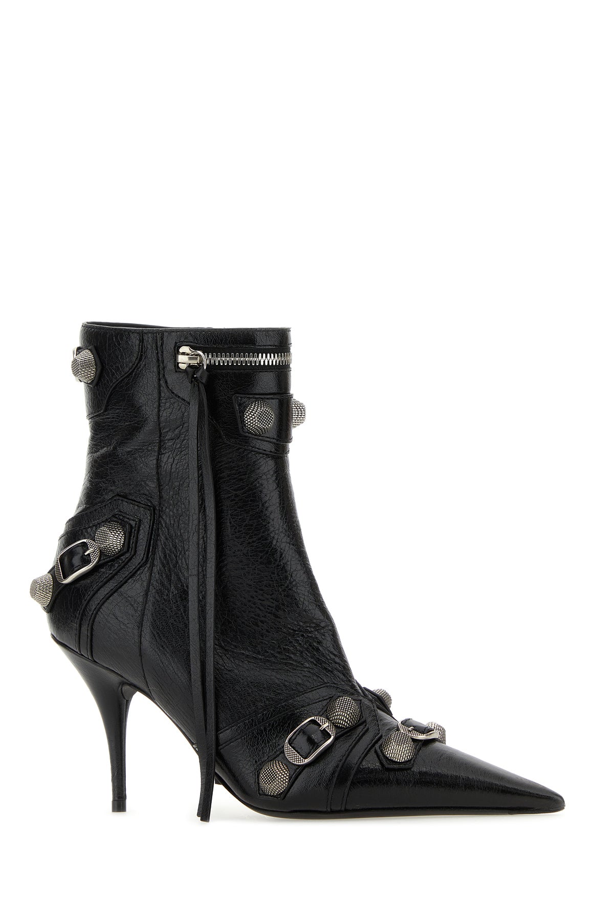 Balenciaga Stivaletti Cagole in pelle nera, view 2