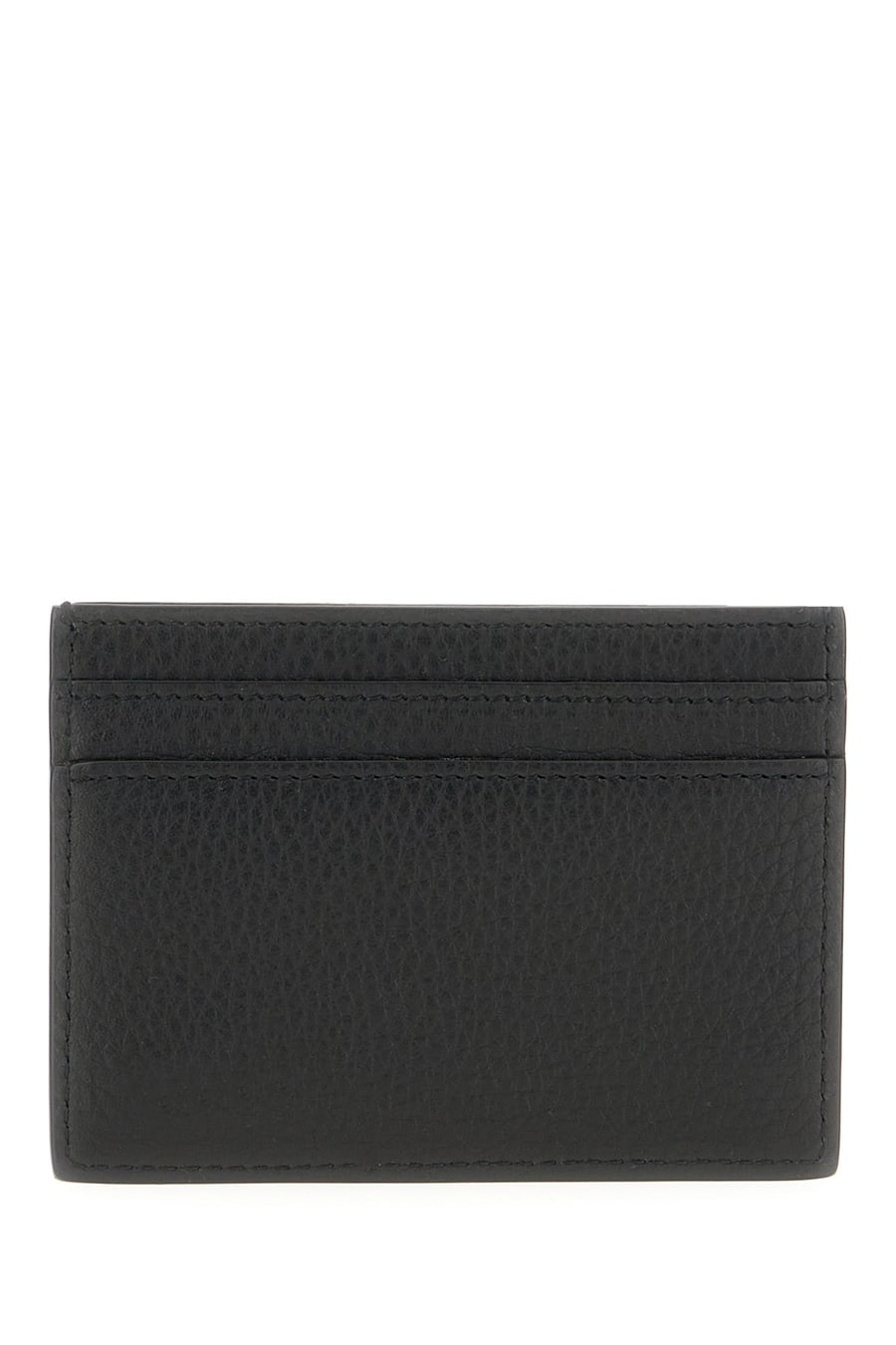 Saint Laurent Portacarte in pelle nera, view 3