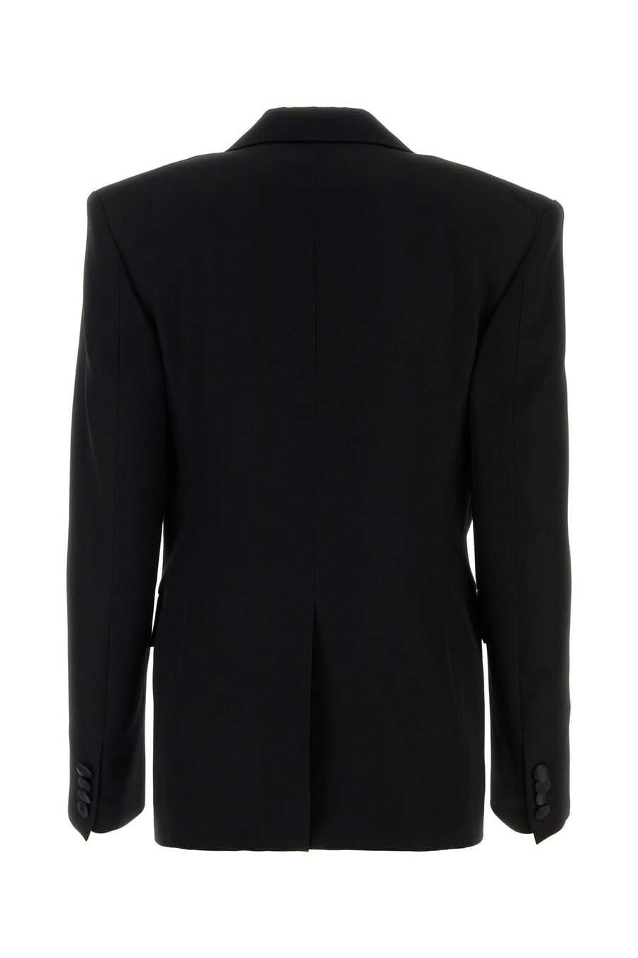 Stella McCartney Giacca in lana nera, view 2