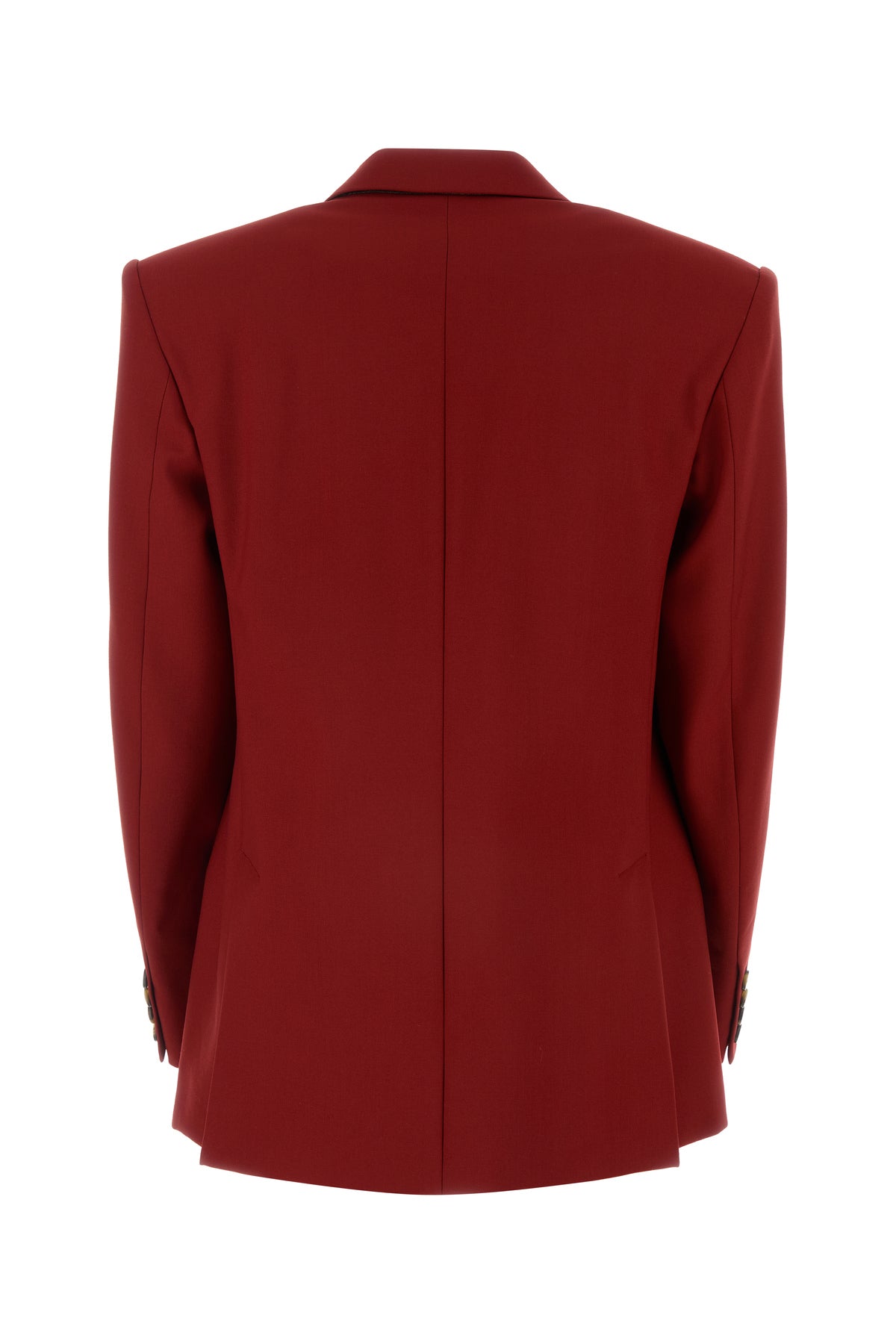 Stella McCartney Giacca in lana rosso tiziano, view 2