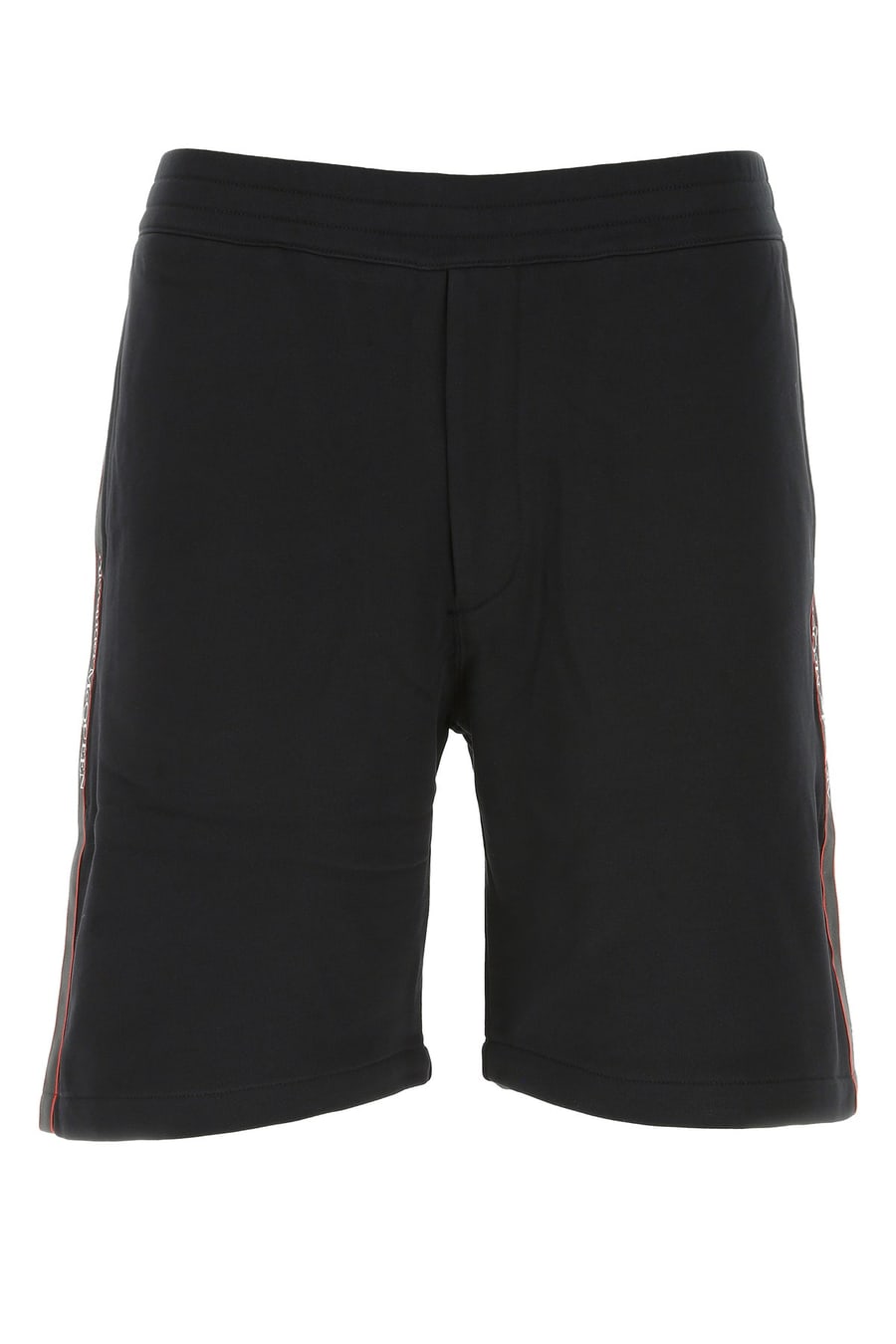 Alexander McQueen Bermuda in cotone nero