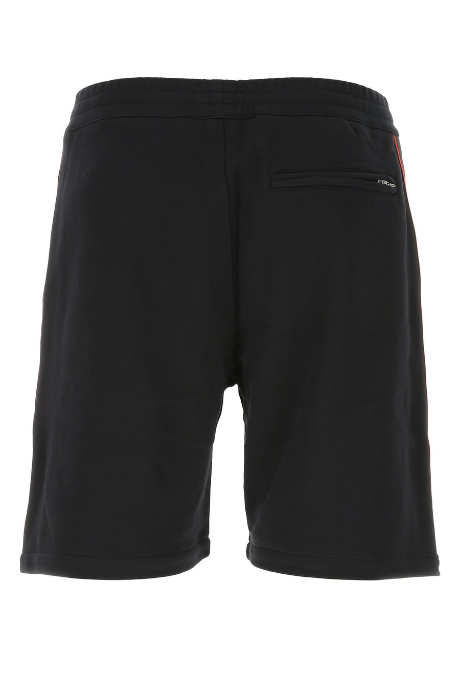 Alexander McQueen Bermuda in cotone nero, view 2