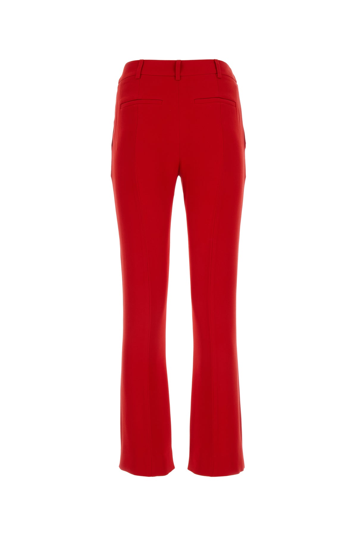 Valentino Garavani Pantalone in cady rosso, view 2