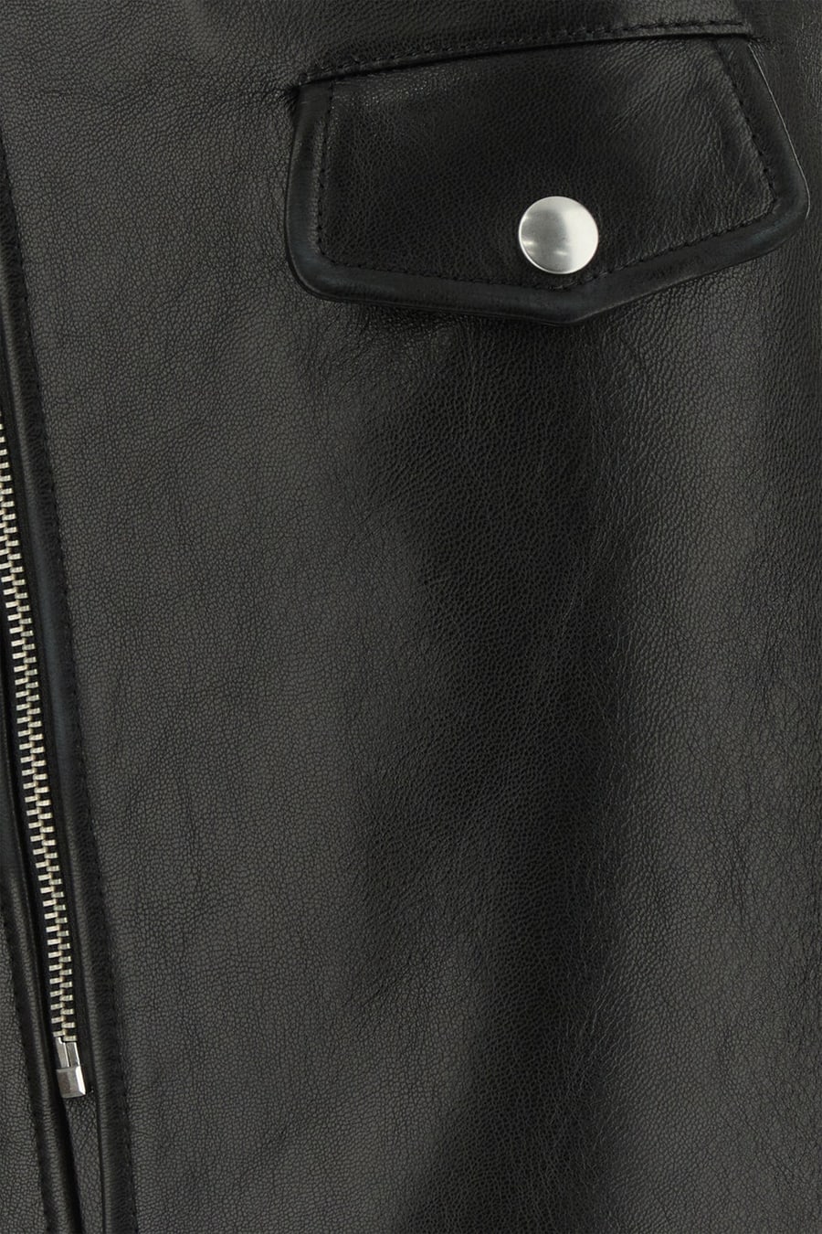 Prada Minigonna in pelle nera, view 5