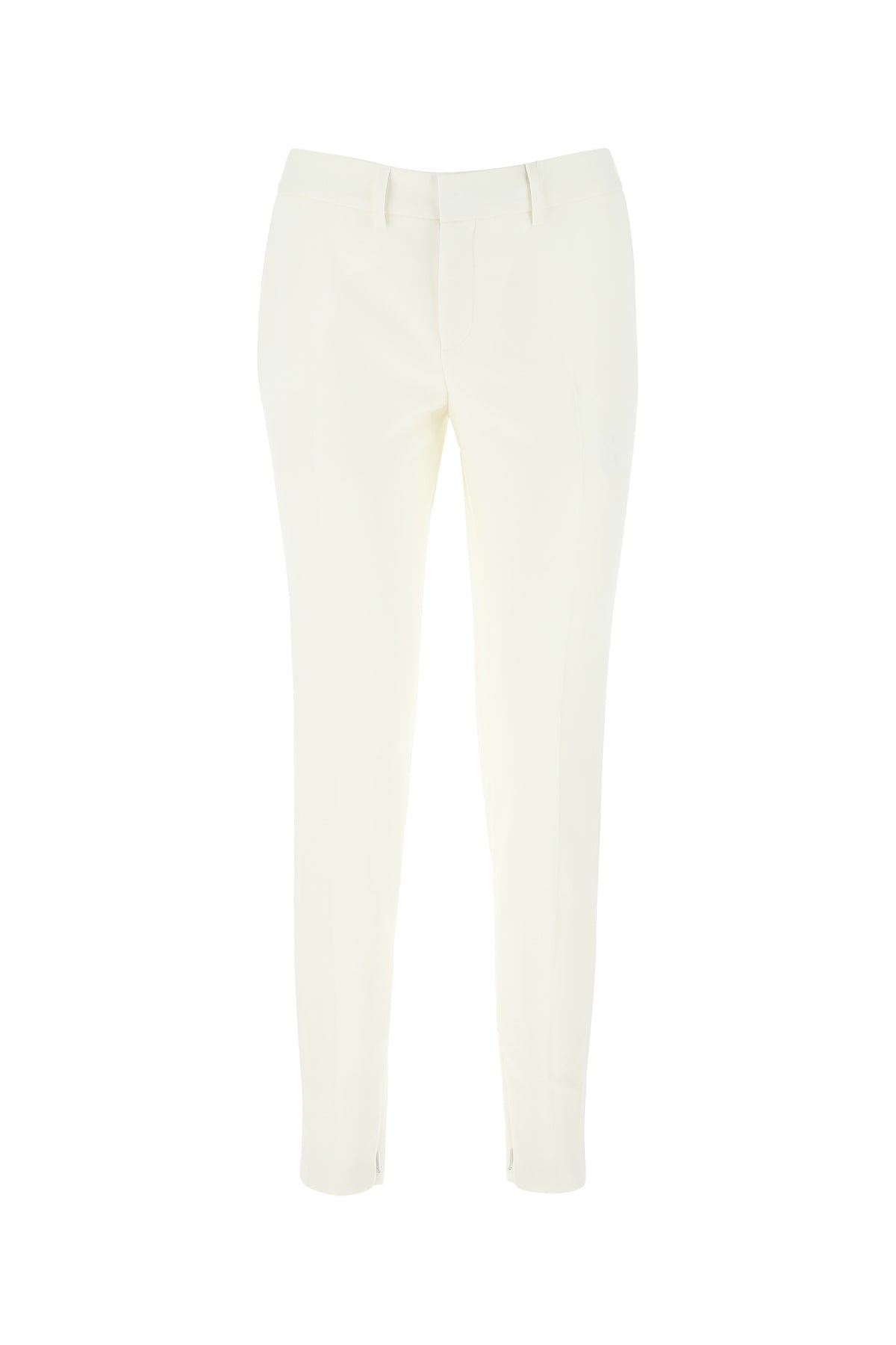 Saint Laurent Pantalone in lana avorio