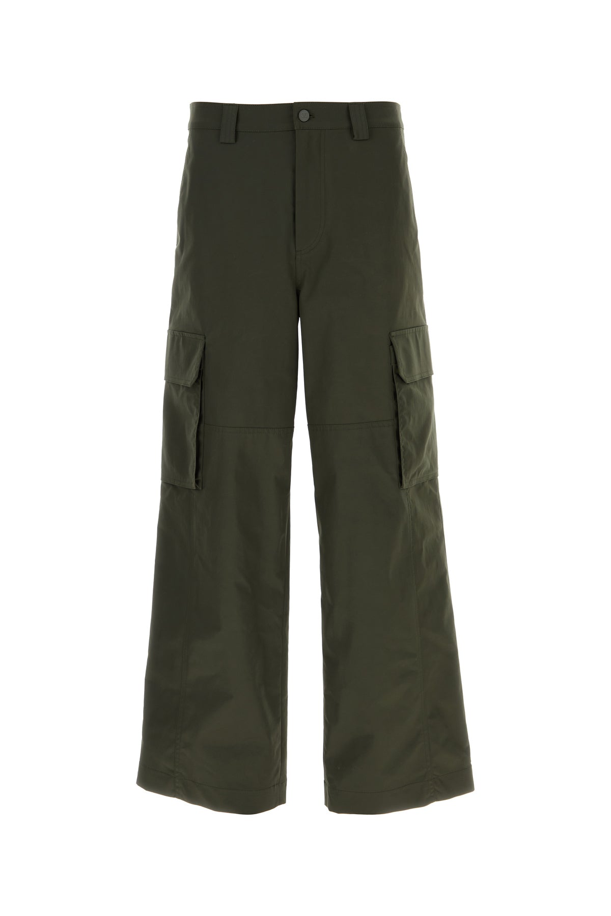 Valentino Garavani Pantalone cargo in misto poliestere verde oliva
