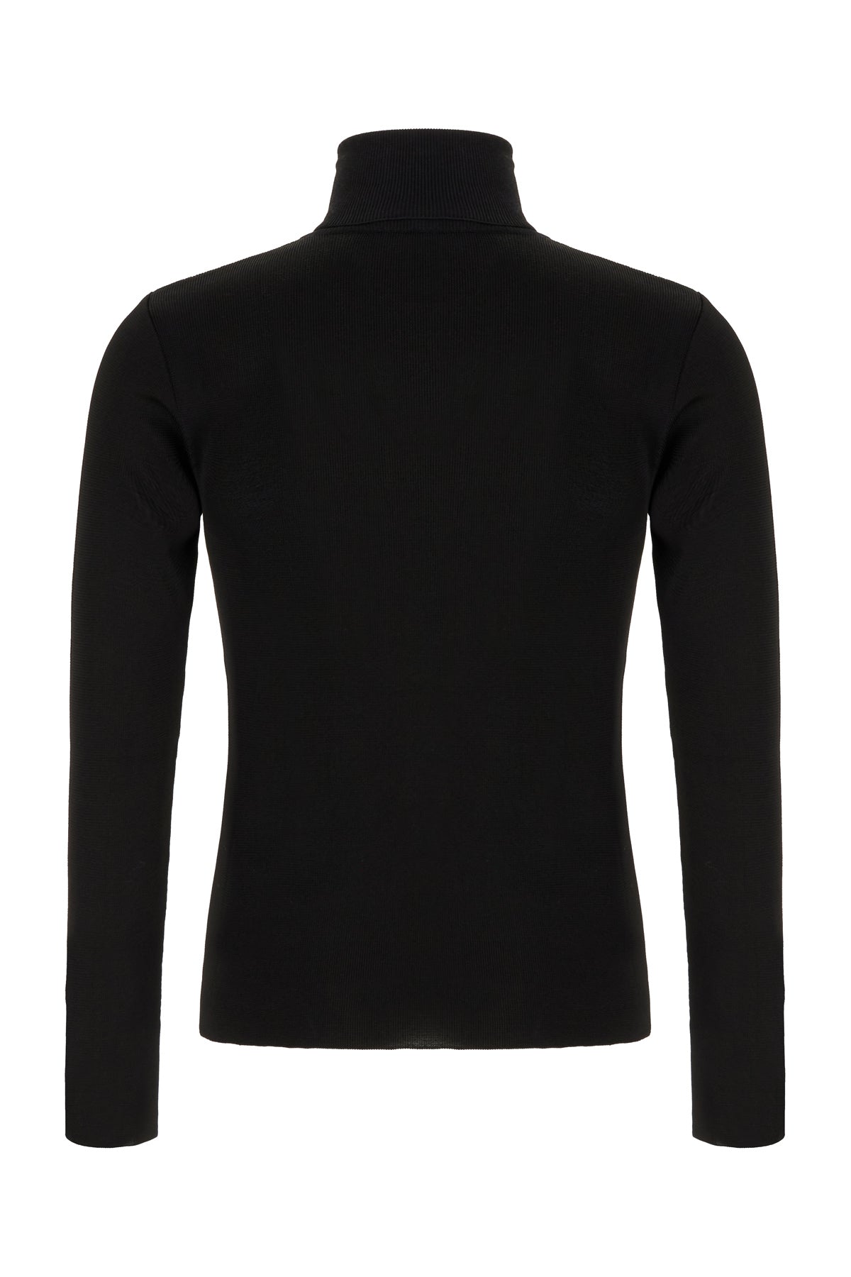 Valentino Garavani Maglione in viscosa nera, view 2