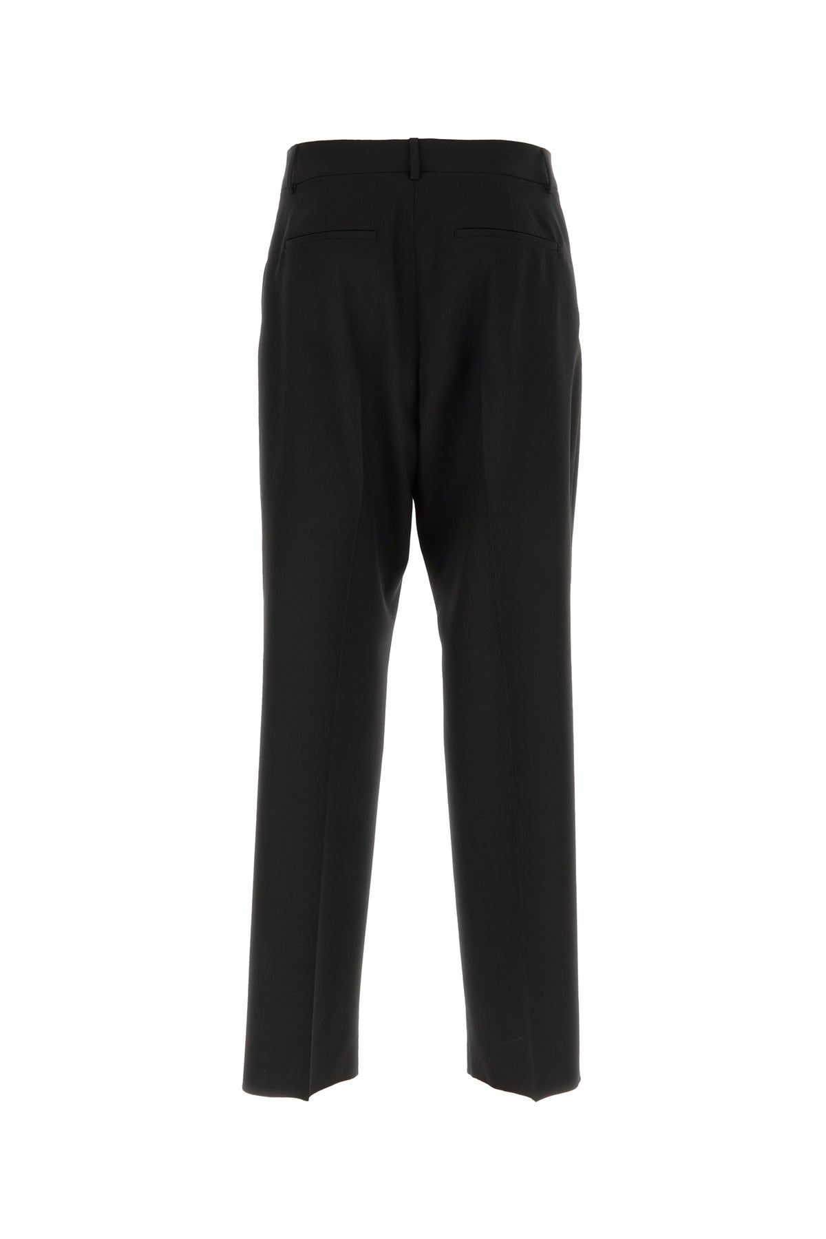 Valentino Garavani Pantalone in lana nera, view 2