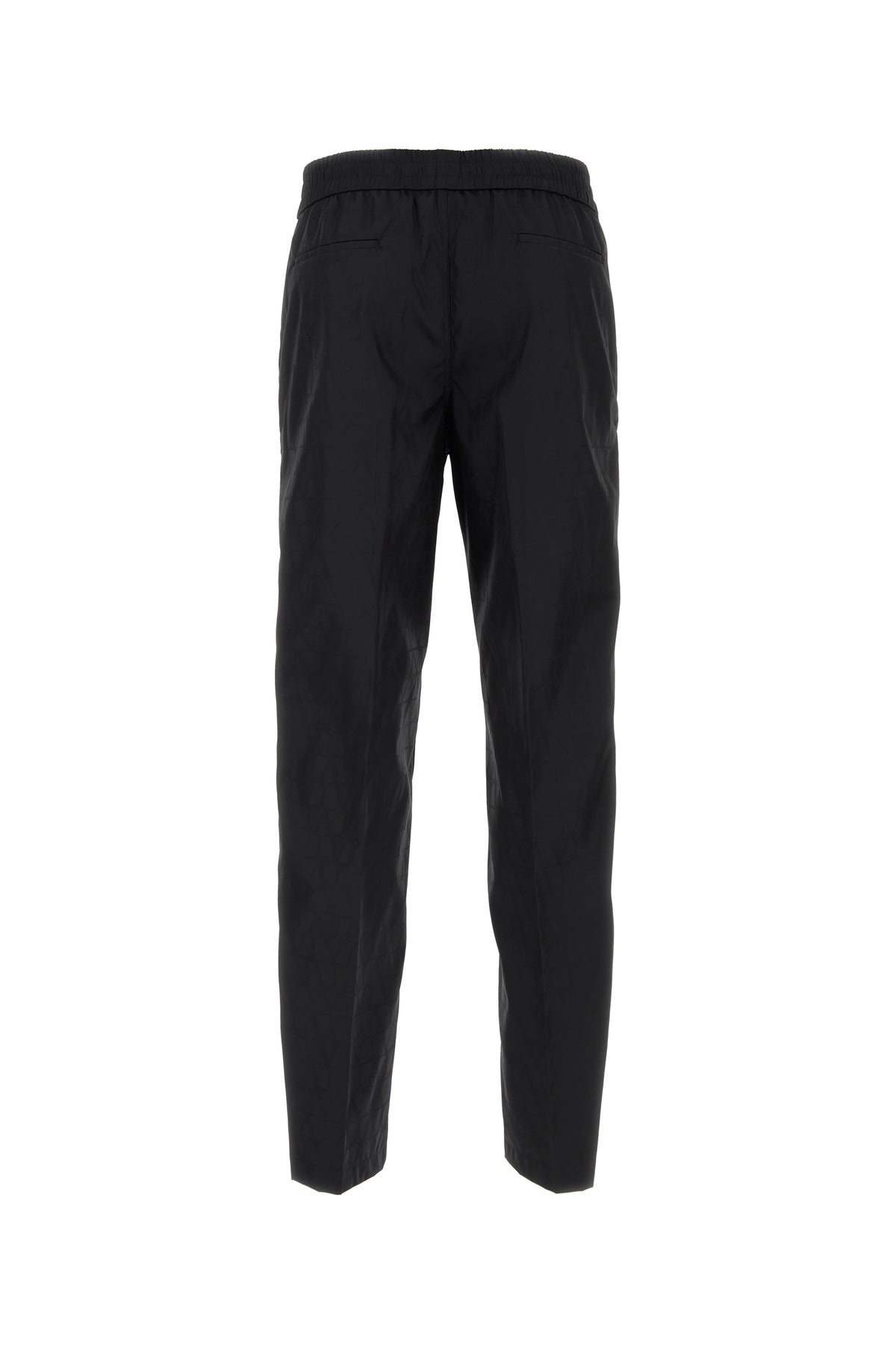 Valentino Garavani Pantalone chino in Toile Iconographe nero, view 2