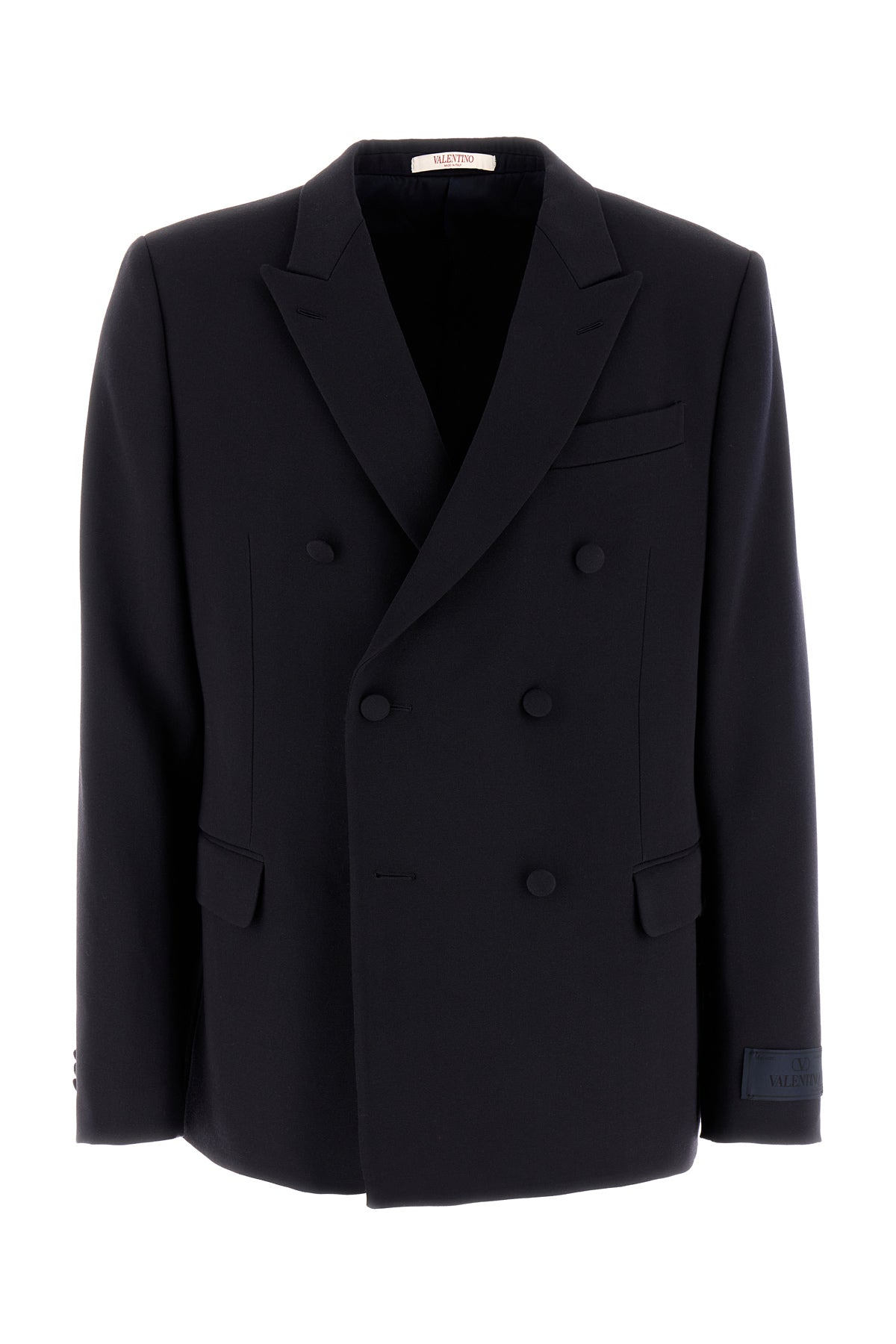 Valentino Garavani Giacca in lana blu notte